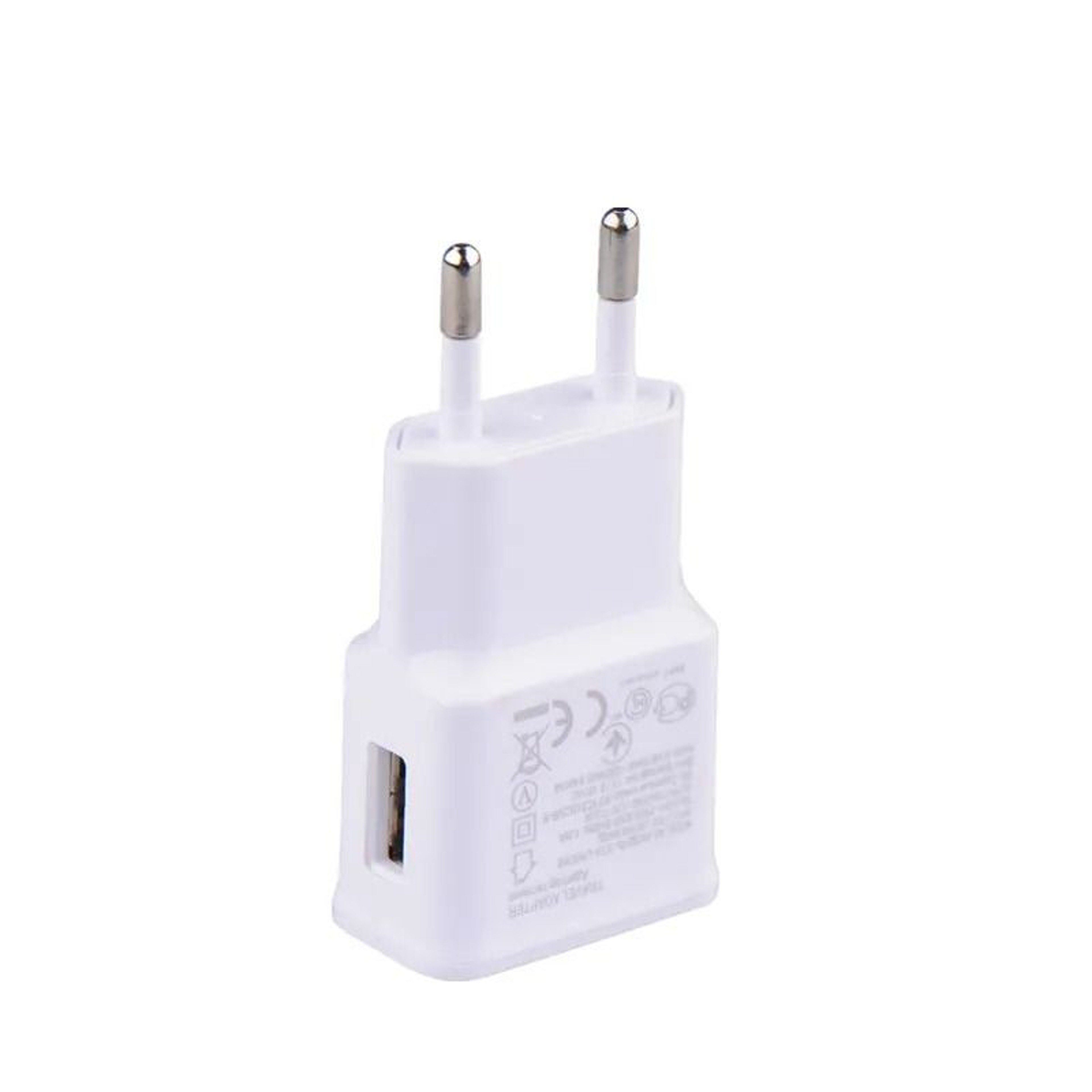 EU Plug Dual USB Wall Charger 5V 2A Fast Charging Travel Adapter 2