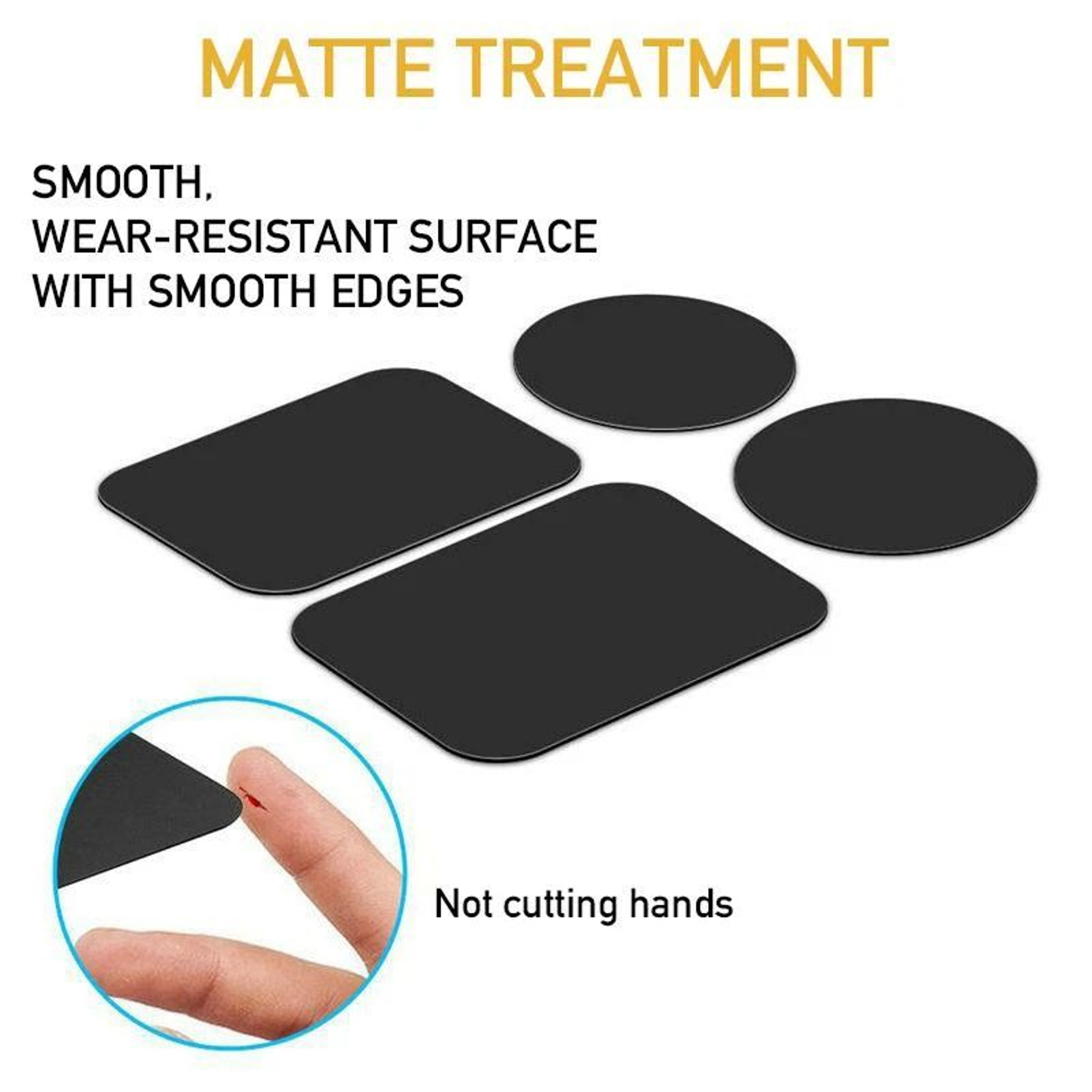 Magnetic Metal Plate For Car Phone Holder Universal Phone Mount Sticker 18