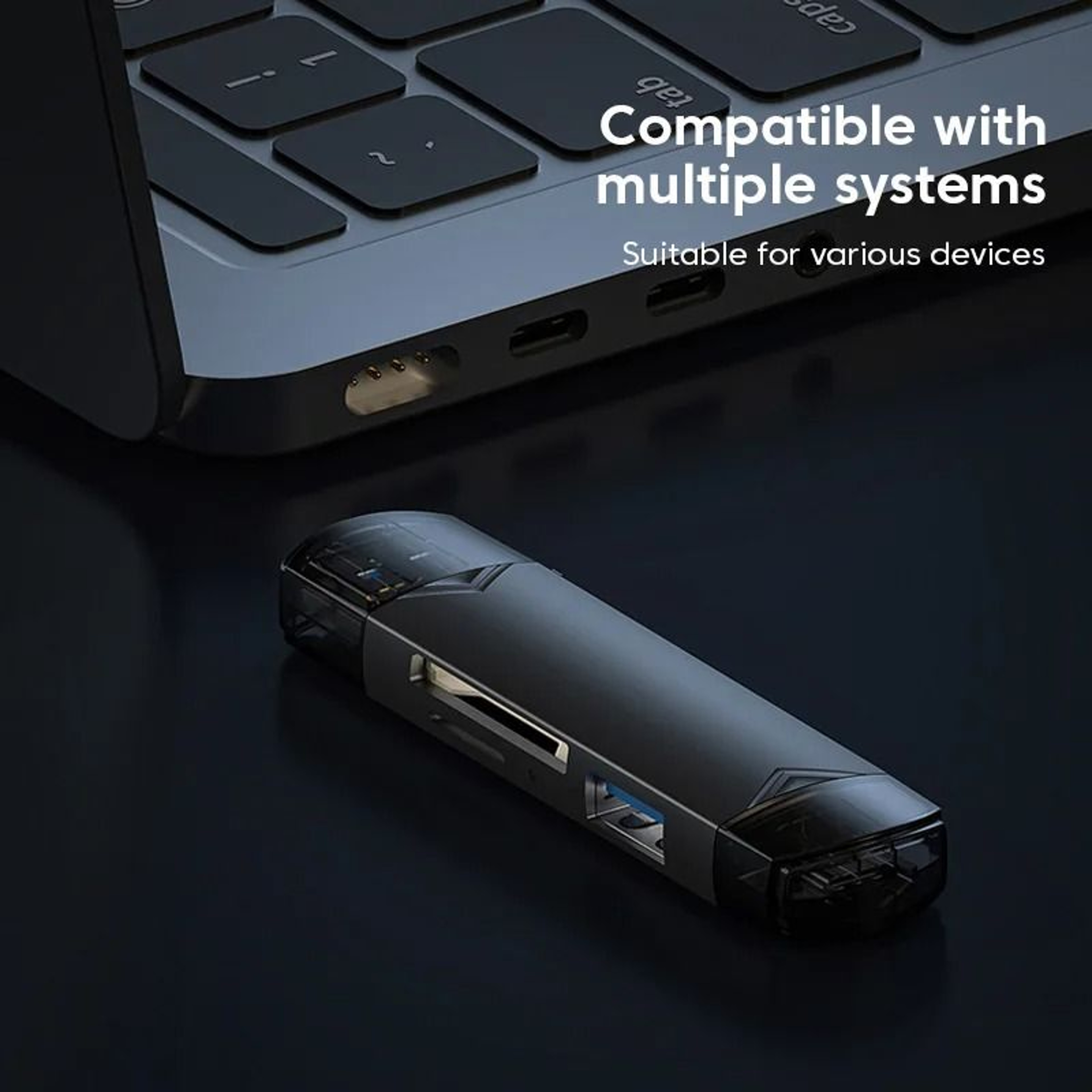 6 In 1 USB Card Reader USB 30 Type C SD TF Memory Adapter 4