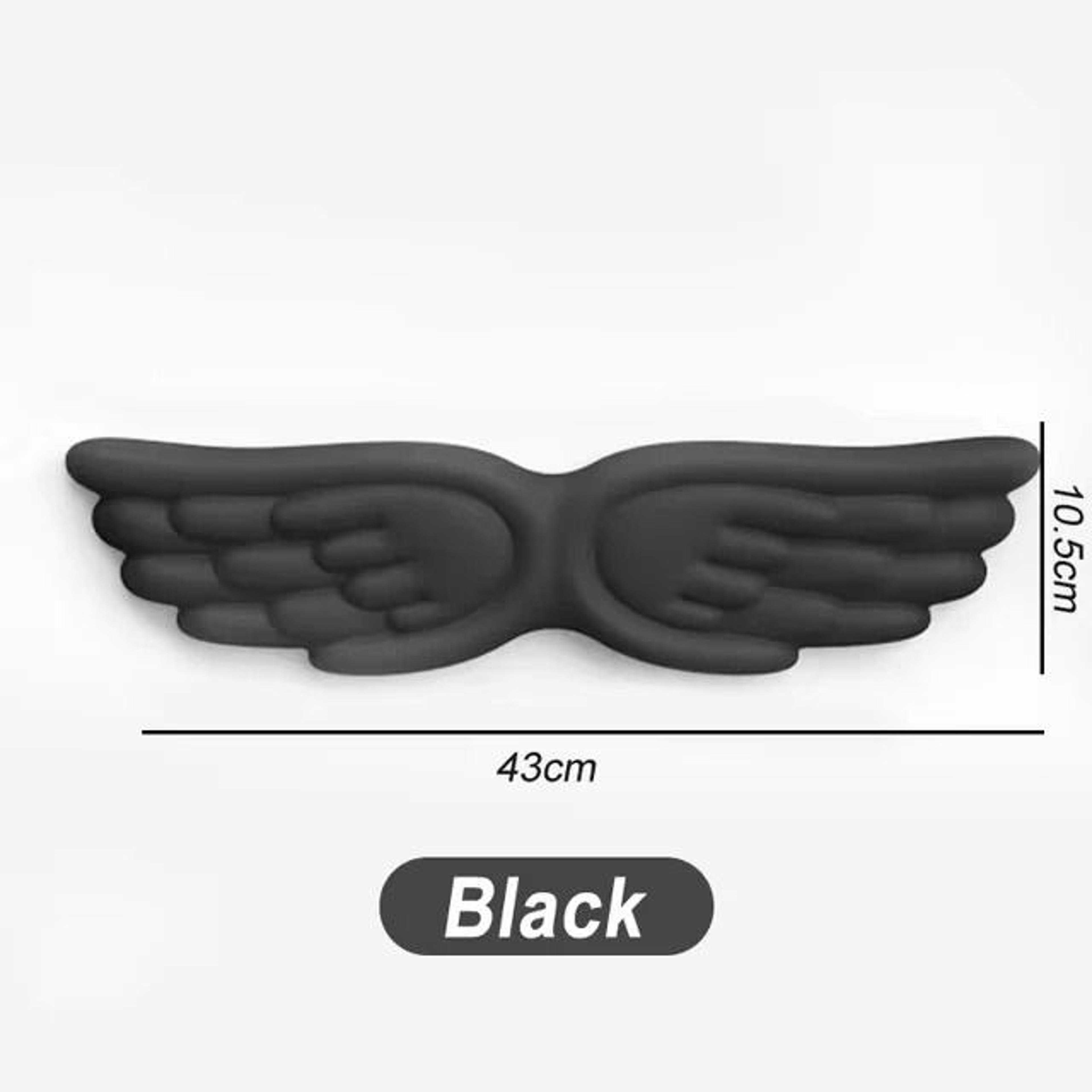 Angel Wings Ergonomic Wrist Rest Mouse Pad With Memory Foam Support 6