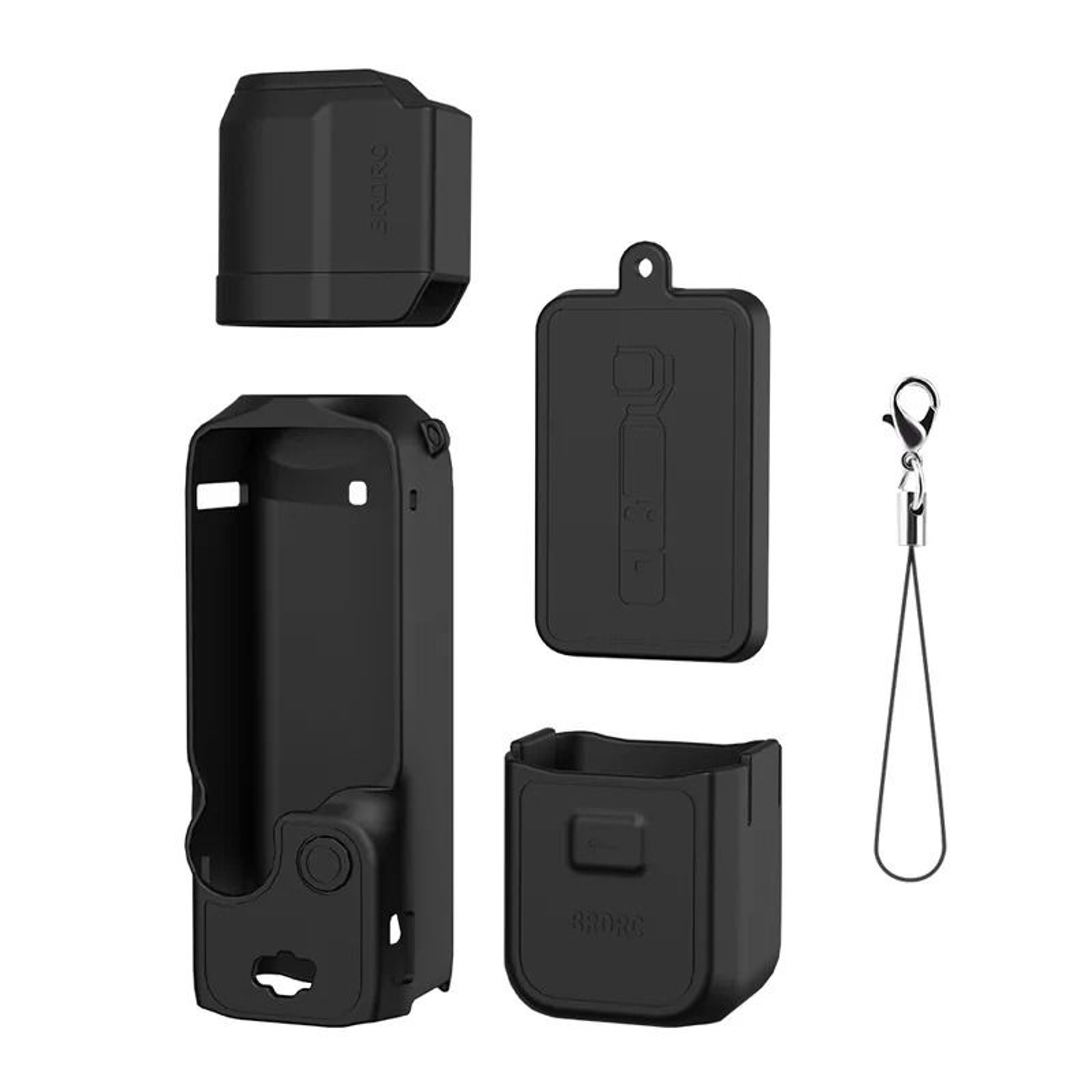 Silicone Protective Case For DJI Osmo Pocket 3 Camera With Lens Cover 1