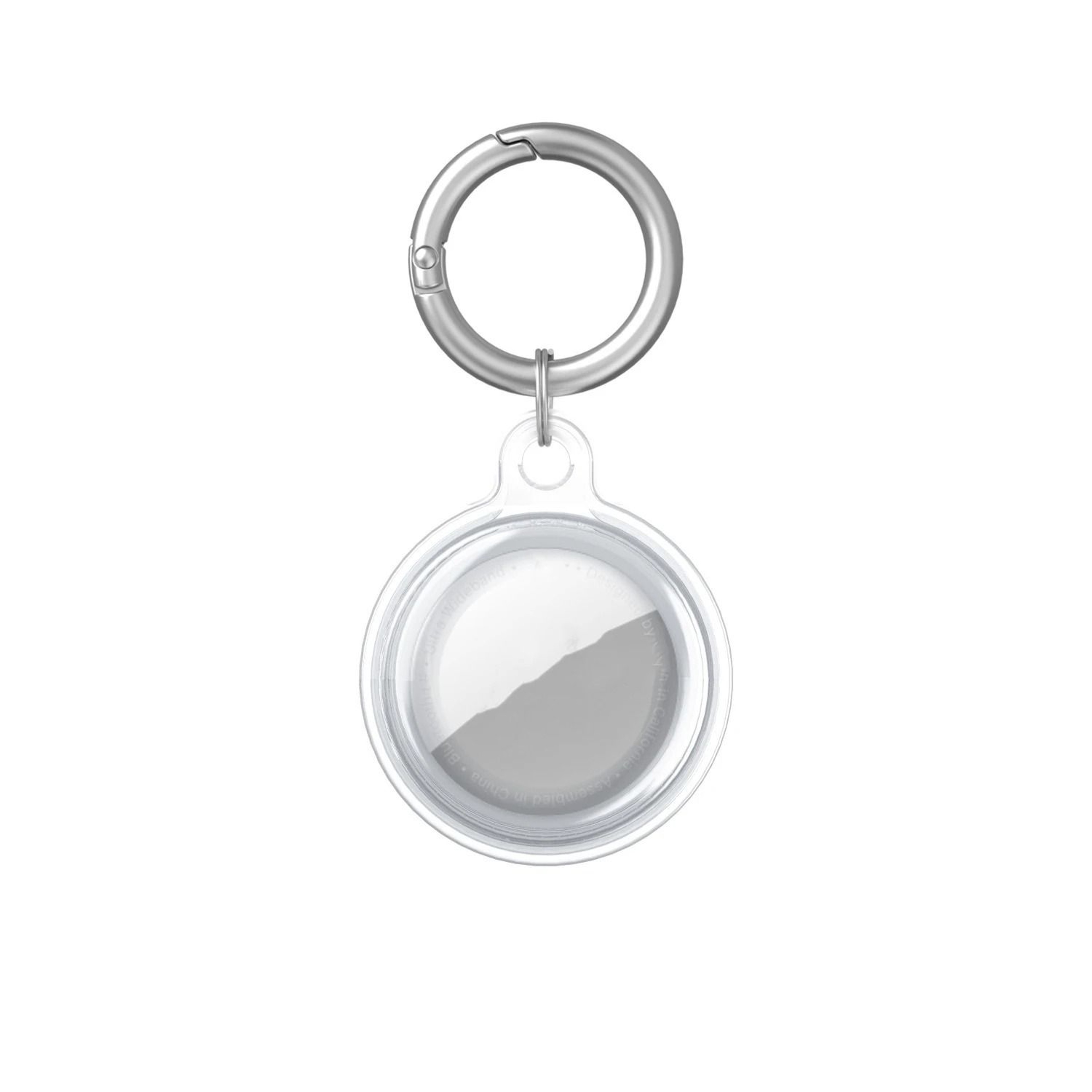 Waterproof AirTag Case Transparent TPU Cover With Keychain For Pets And Keys 2