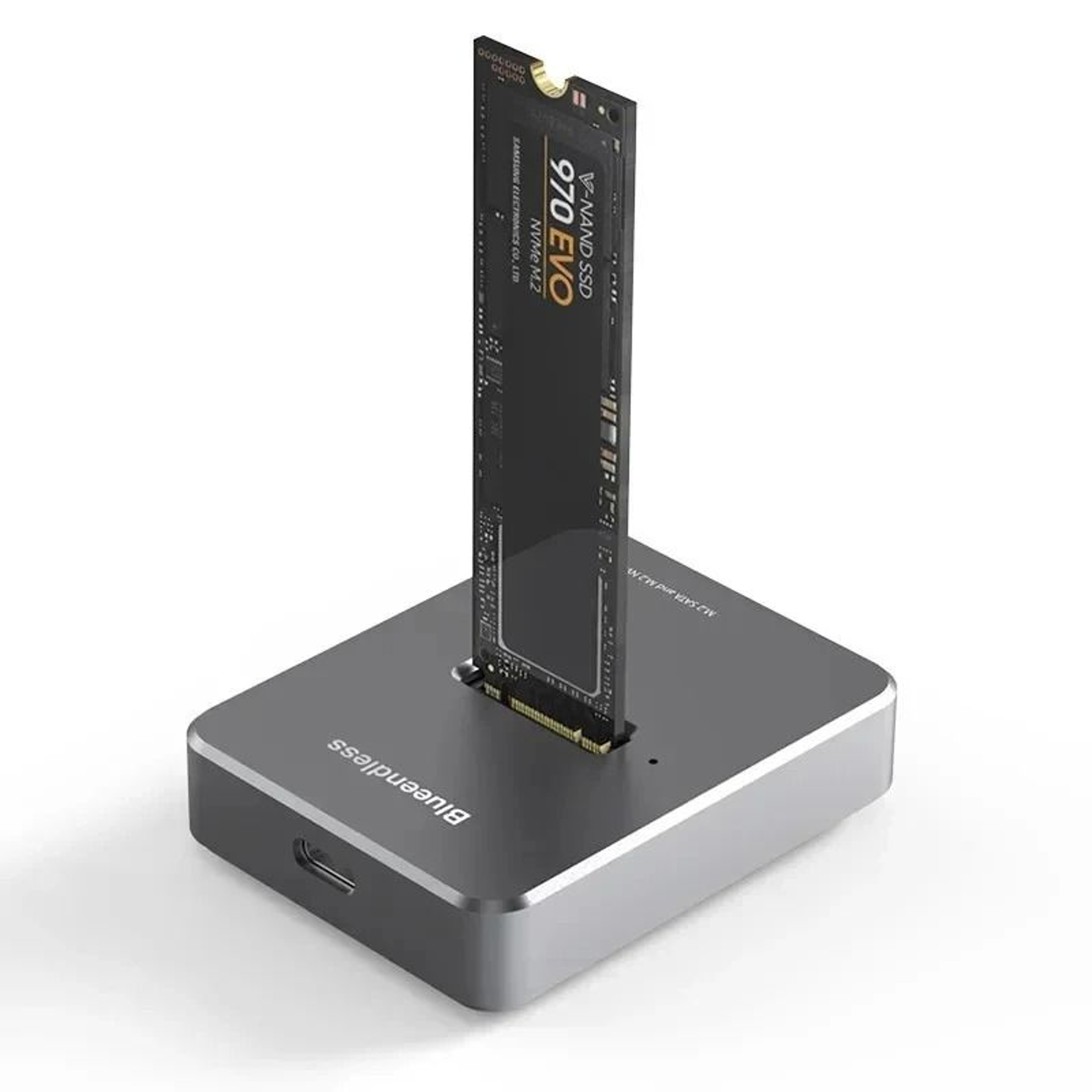 Blueendless M2 NVMe SSD Enclosure 10Gbps External SSD Case USB Storage Dock 0