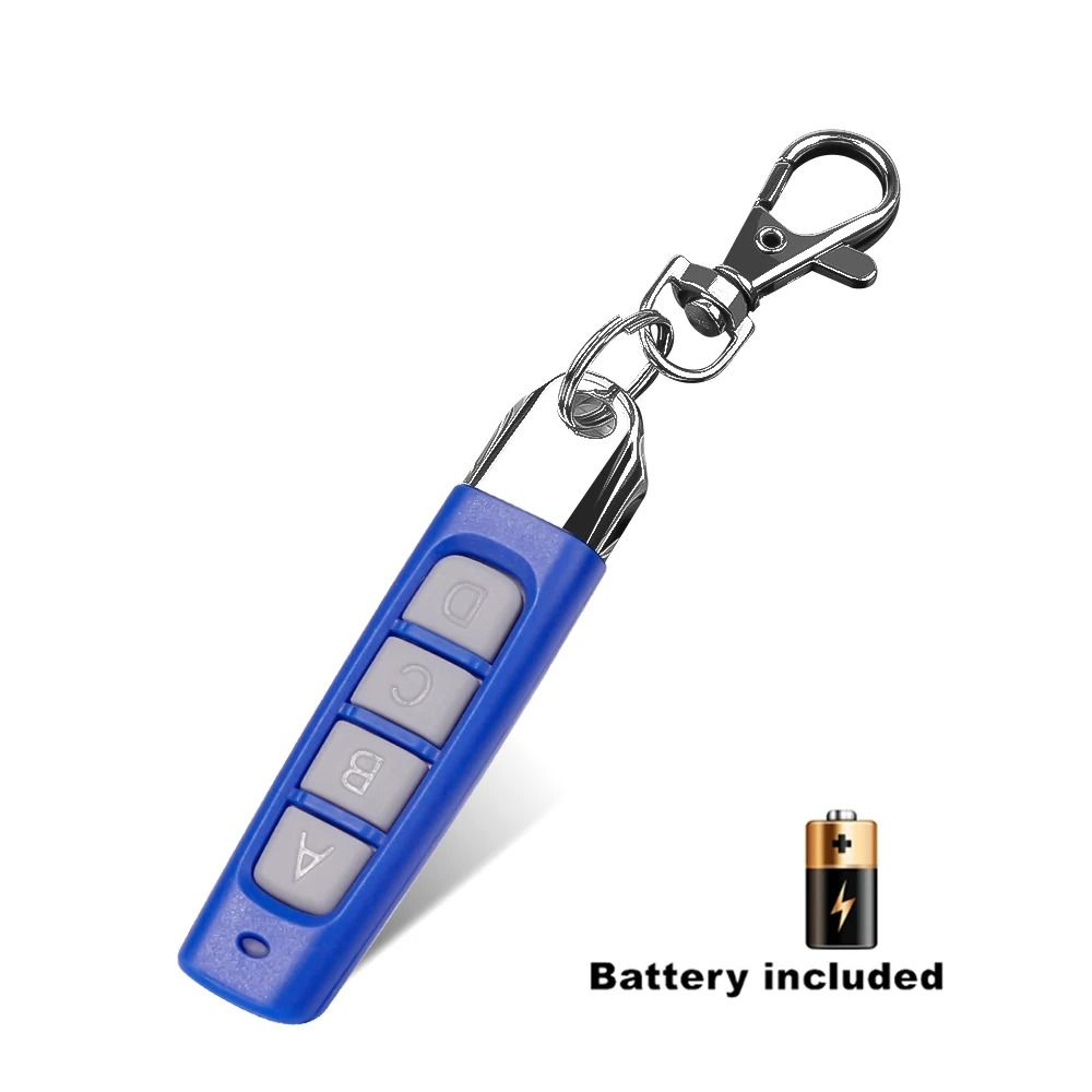 433MHz Garage Door Remote Control 4 Button Copy Remote Duplicator Key Fob 6