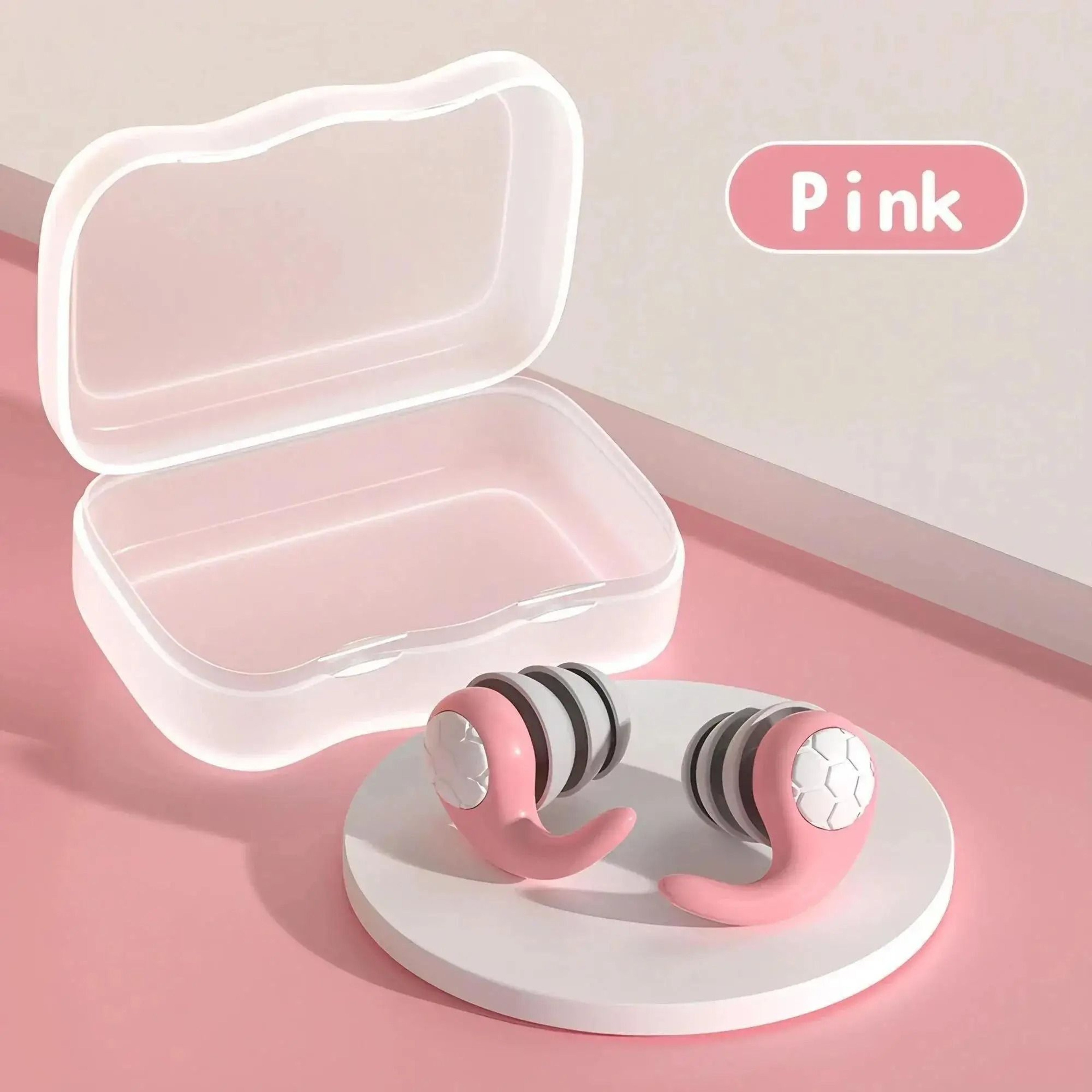 Sleep Comfort Noise Reduction Earplugs Waterproof Soft Sleeping Ear Plugs With Mute Filter 6