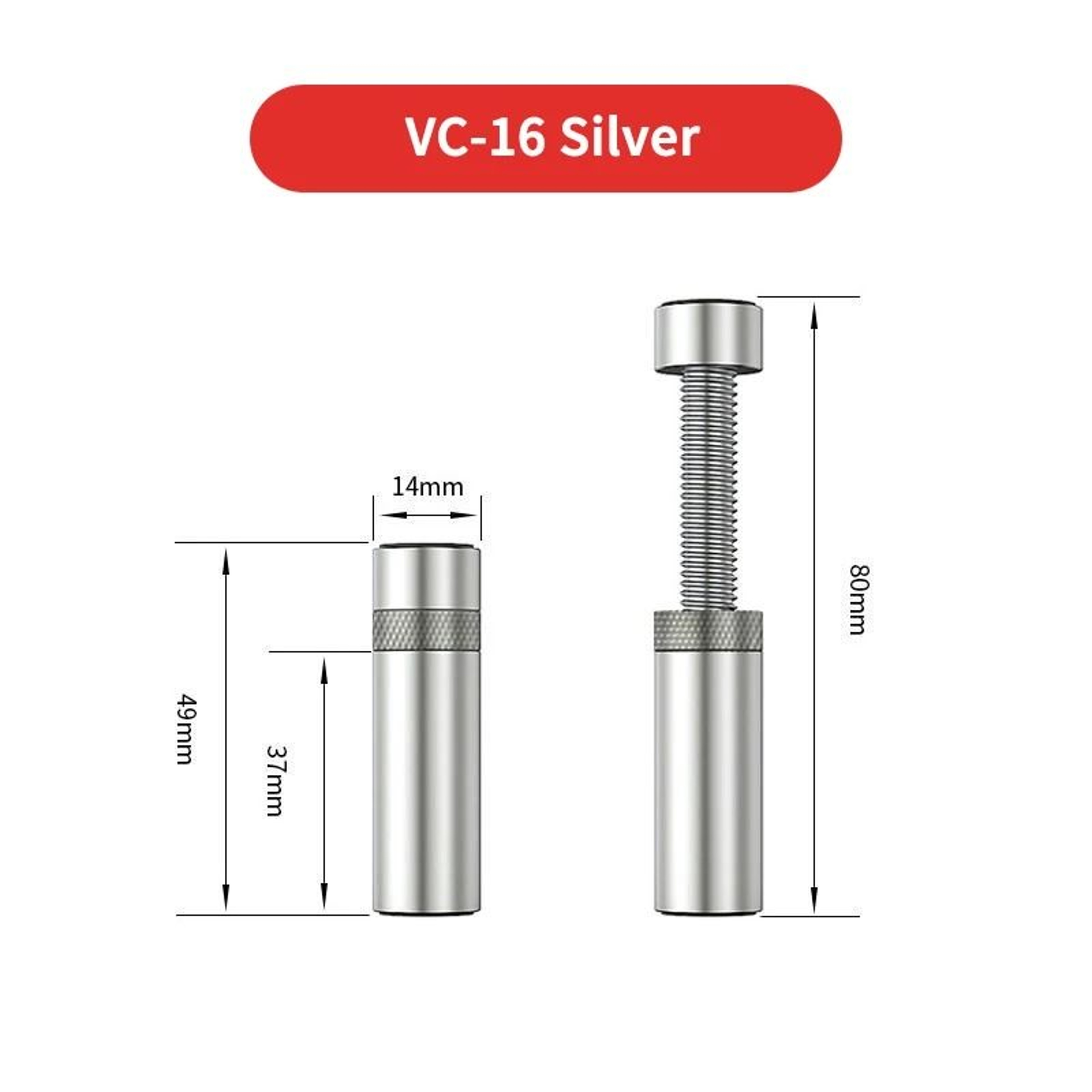 VC16 Adjustable GPU Support Bracket Magnetic Vertical Graphics Card Holder Stand 3