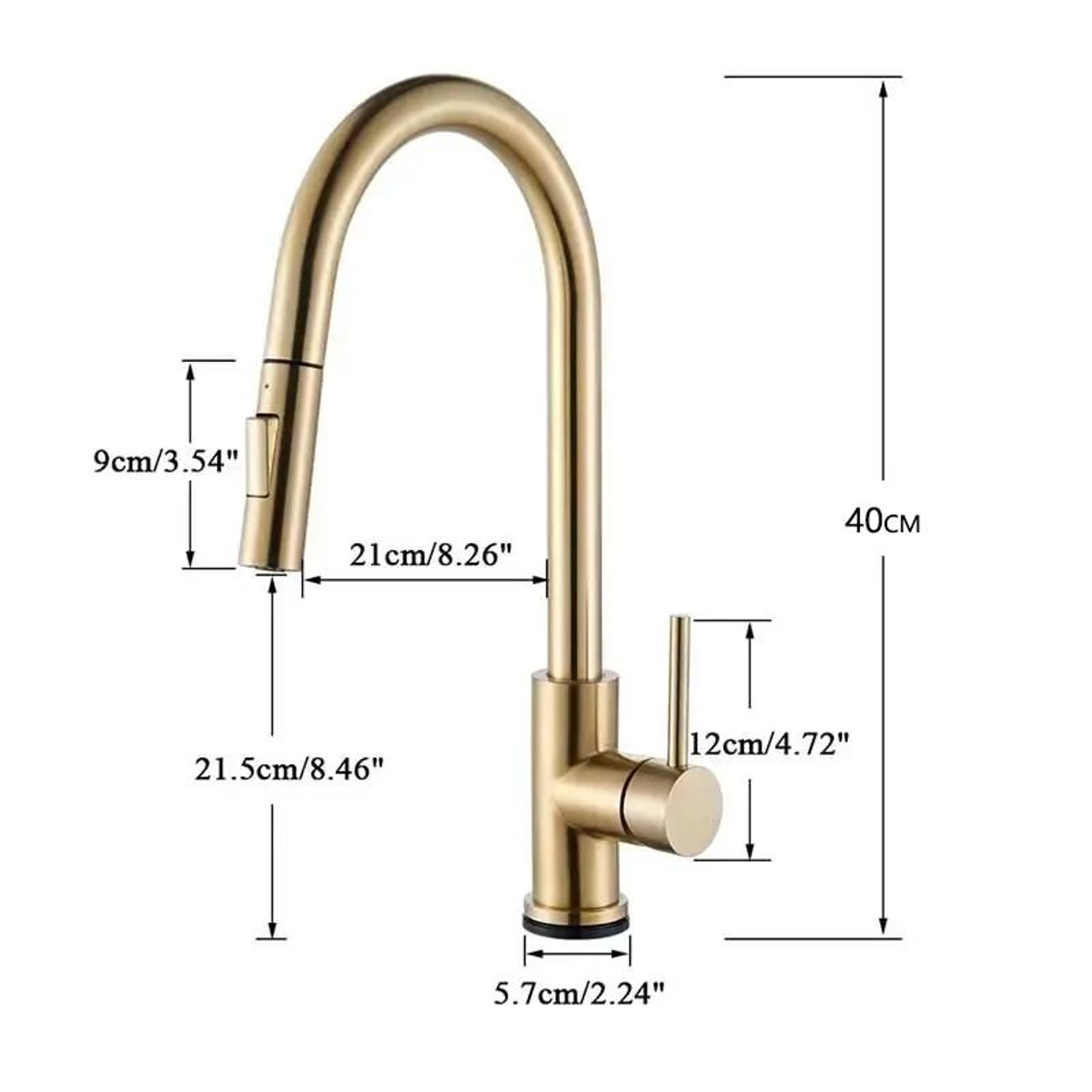 Pull Out Touch Sensor Kitchen Faucet 360 Rotation Smart Single Handle Mixer Tap 7