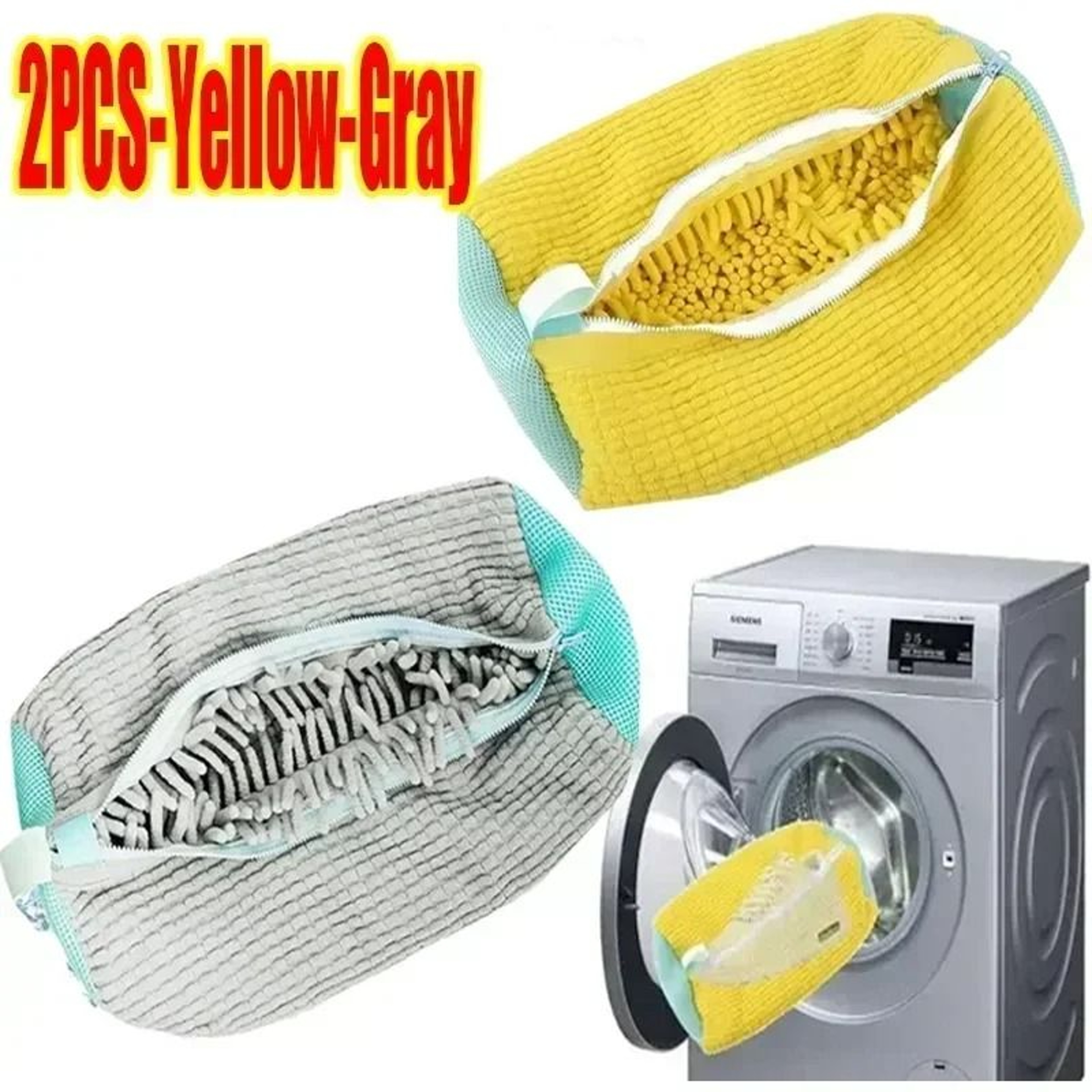 Padded Shoe Laundry Bag For Washing Machine With Zipper Protection And Soft Cushion Net 5