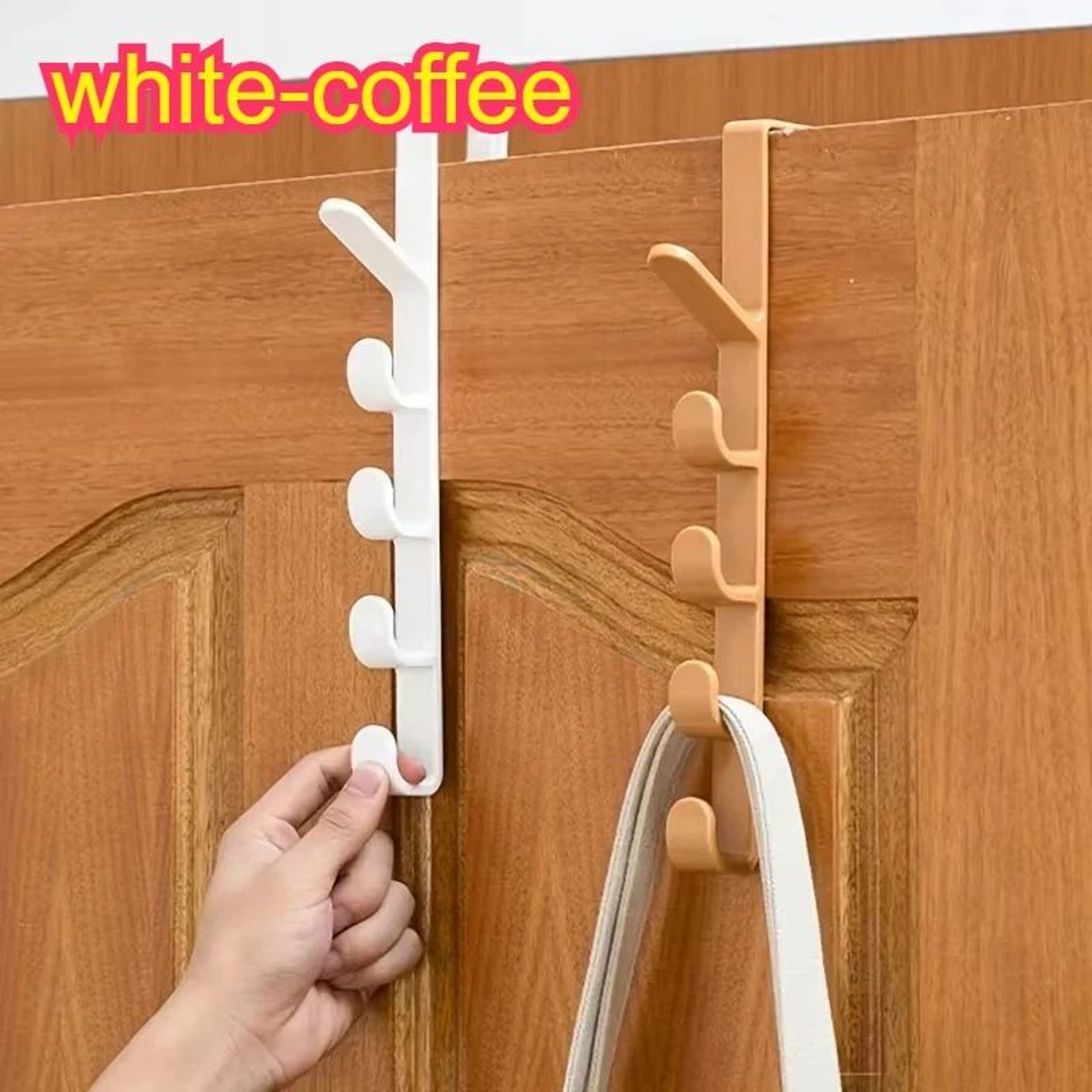 Over The Door Hanger Door Hook Rack Clothes Hanging Organizer For Bags And Coats 11