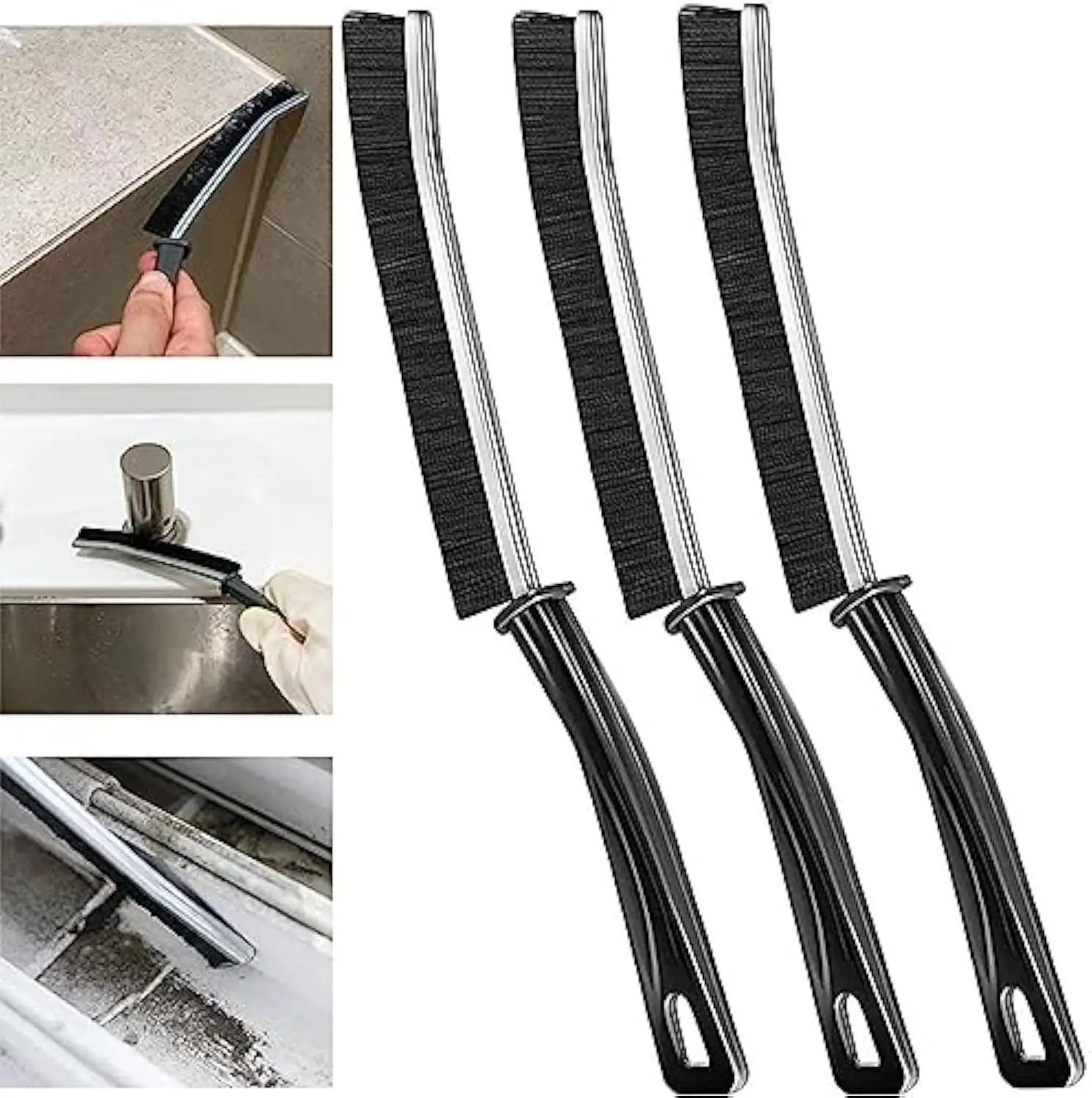 Crevice Cleaning Brush Gap Cleaning Brush For Tile Grout And Window Tracks 0