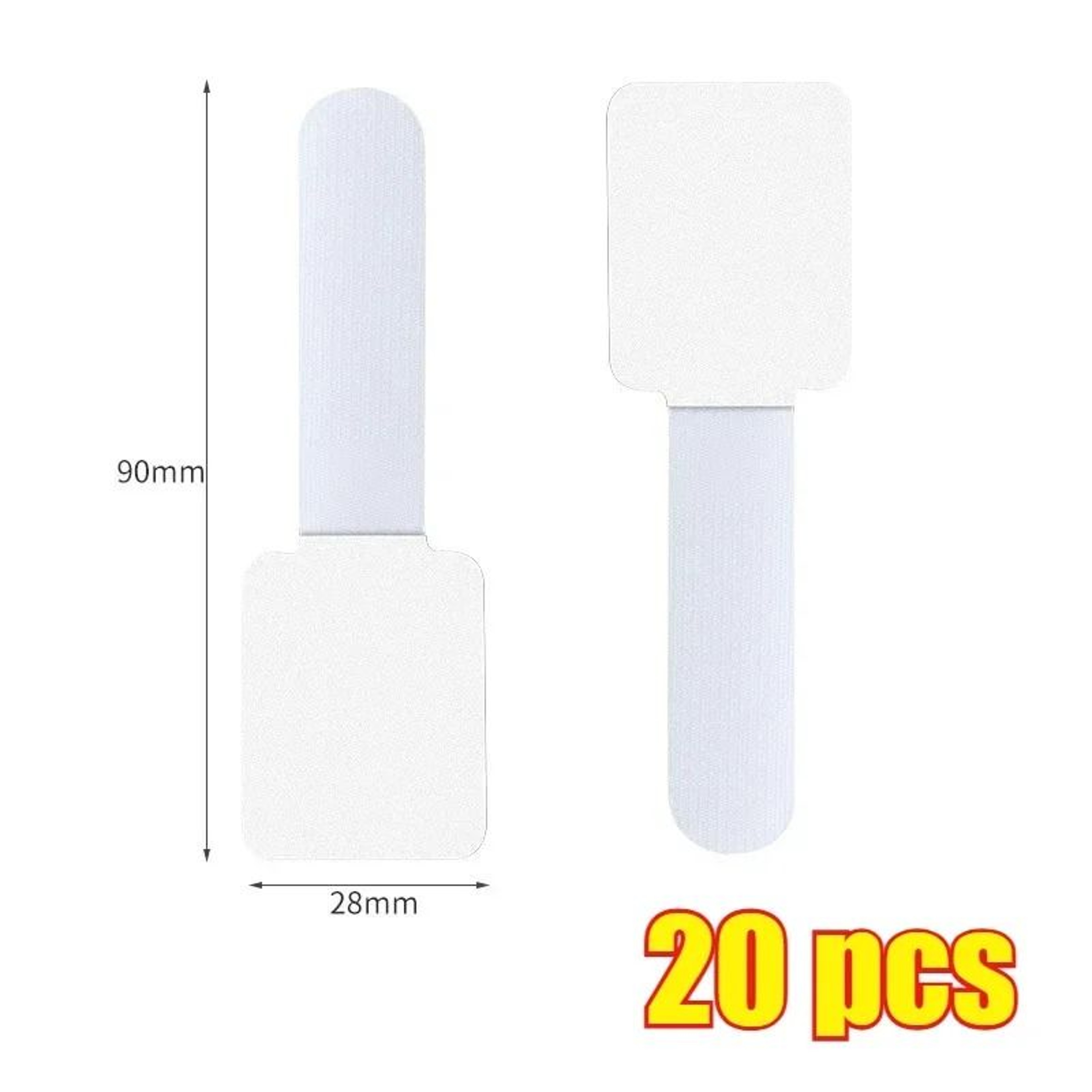 Reusable Cable Ties Velcro Cord Organizer Self Adhesive Cable Holder For Desk Setup 4