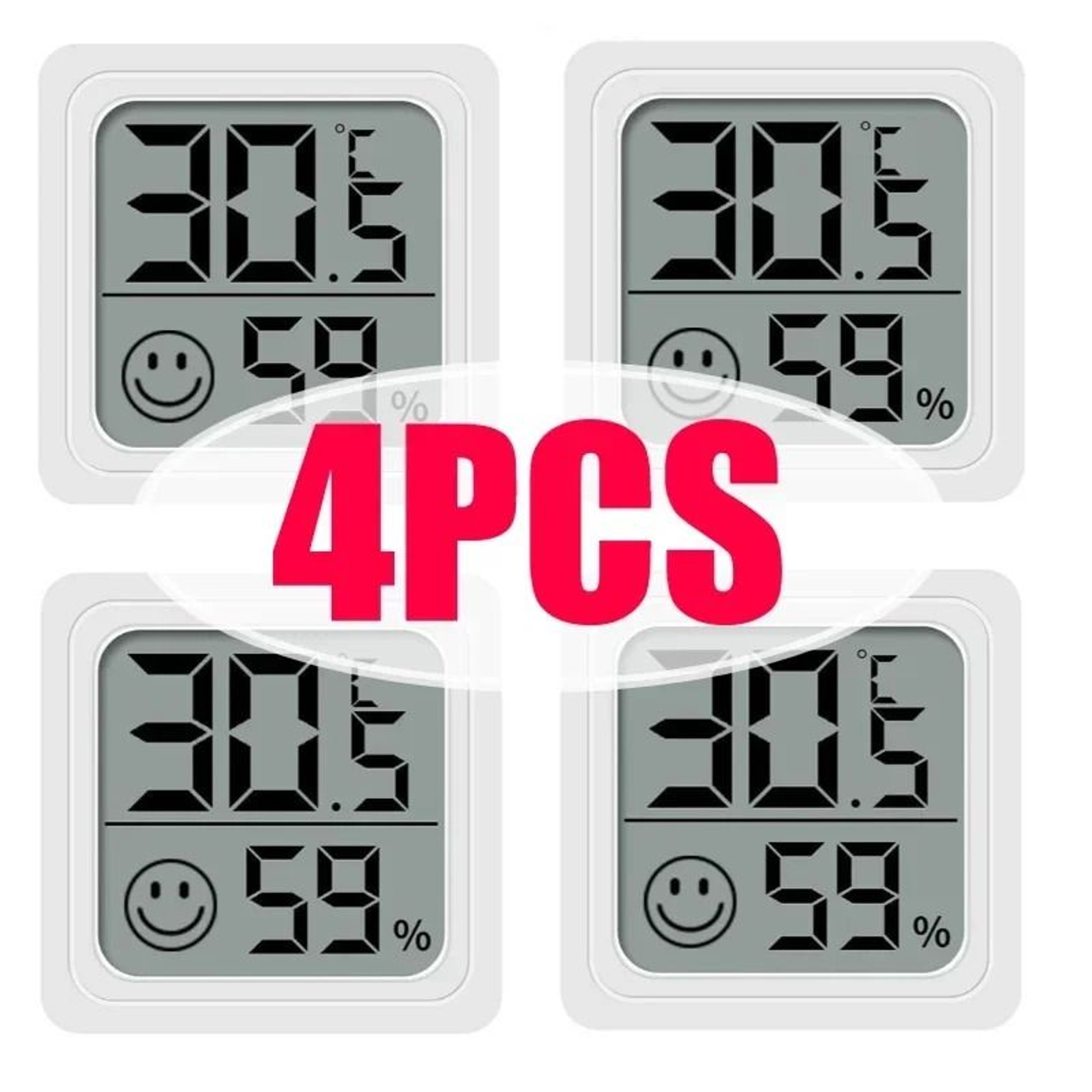 Digital Thermometer Hygrometer Mini LCD Indoor Temperature Monitor Room Humidity Meter 5