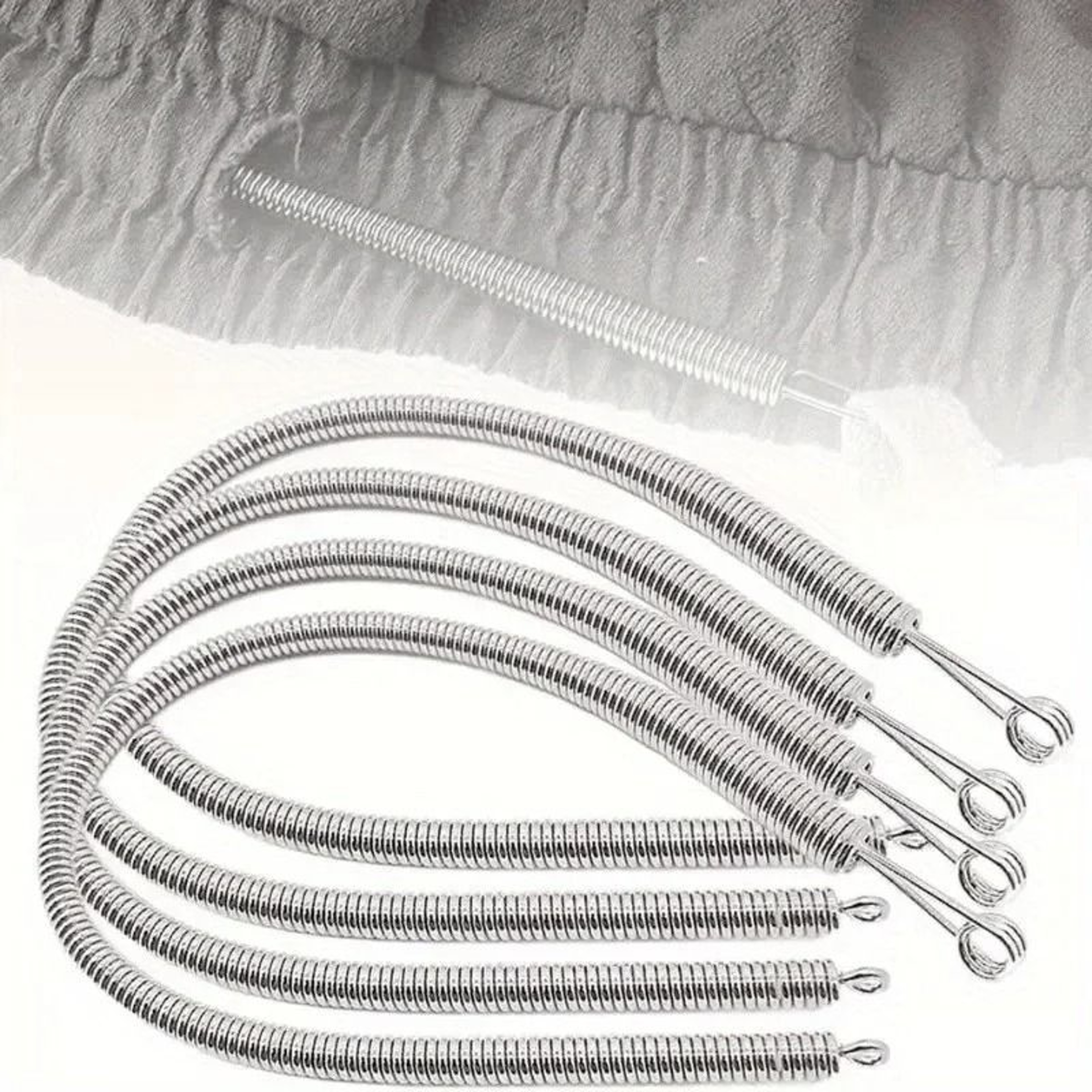 Drawstring Threader Tool Bendable Sewing Threading Tool Elastic Cord Threading Needle 0