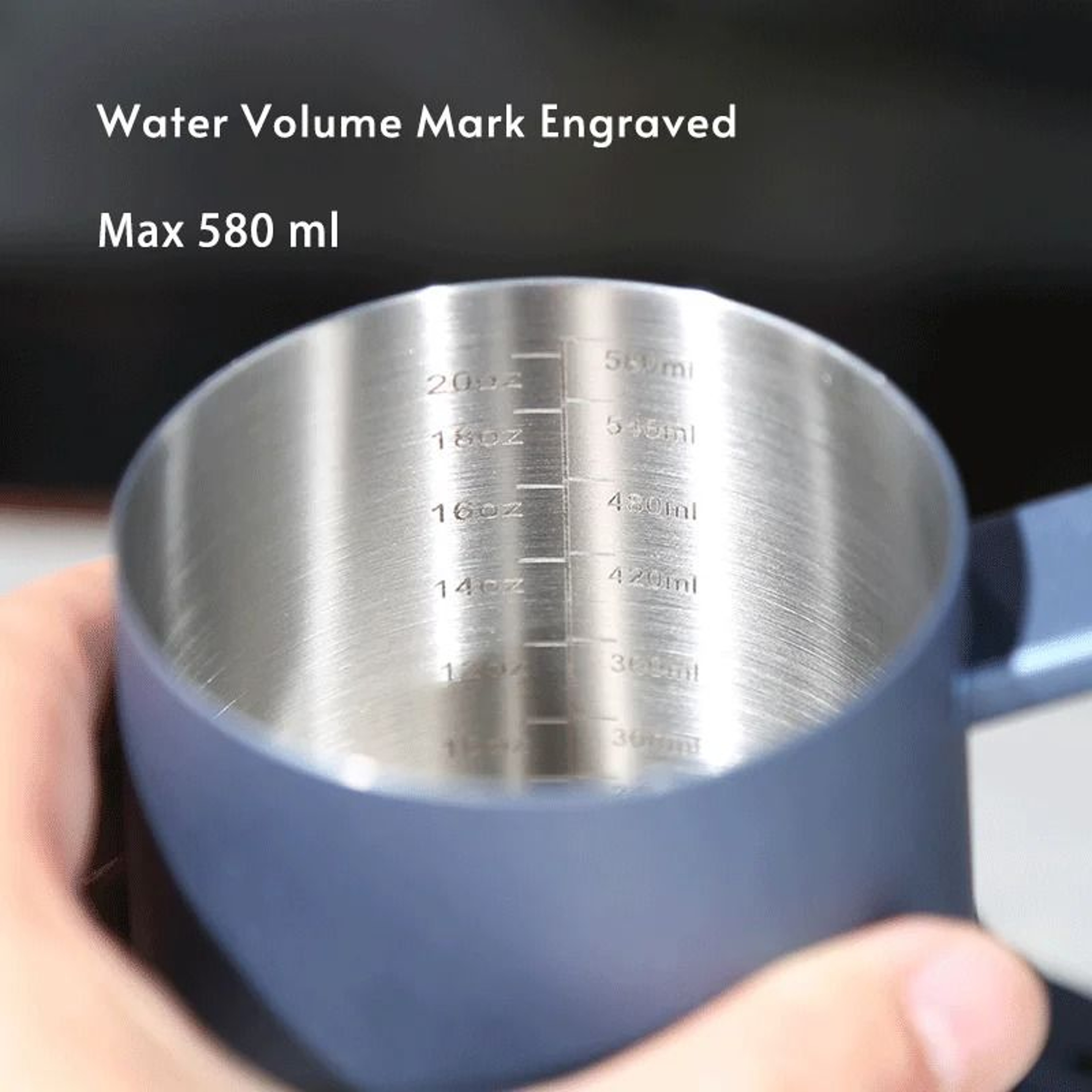 Barista Gooseneck Coffee Kettle 600ml 304 Stainless Steel Pour Over Kettle 9
