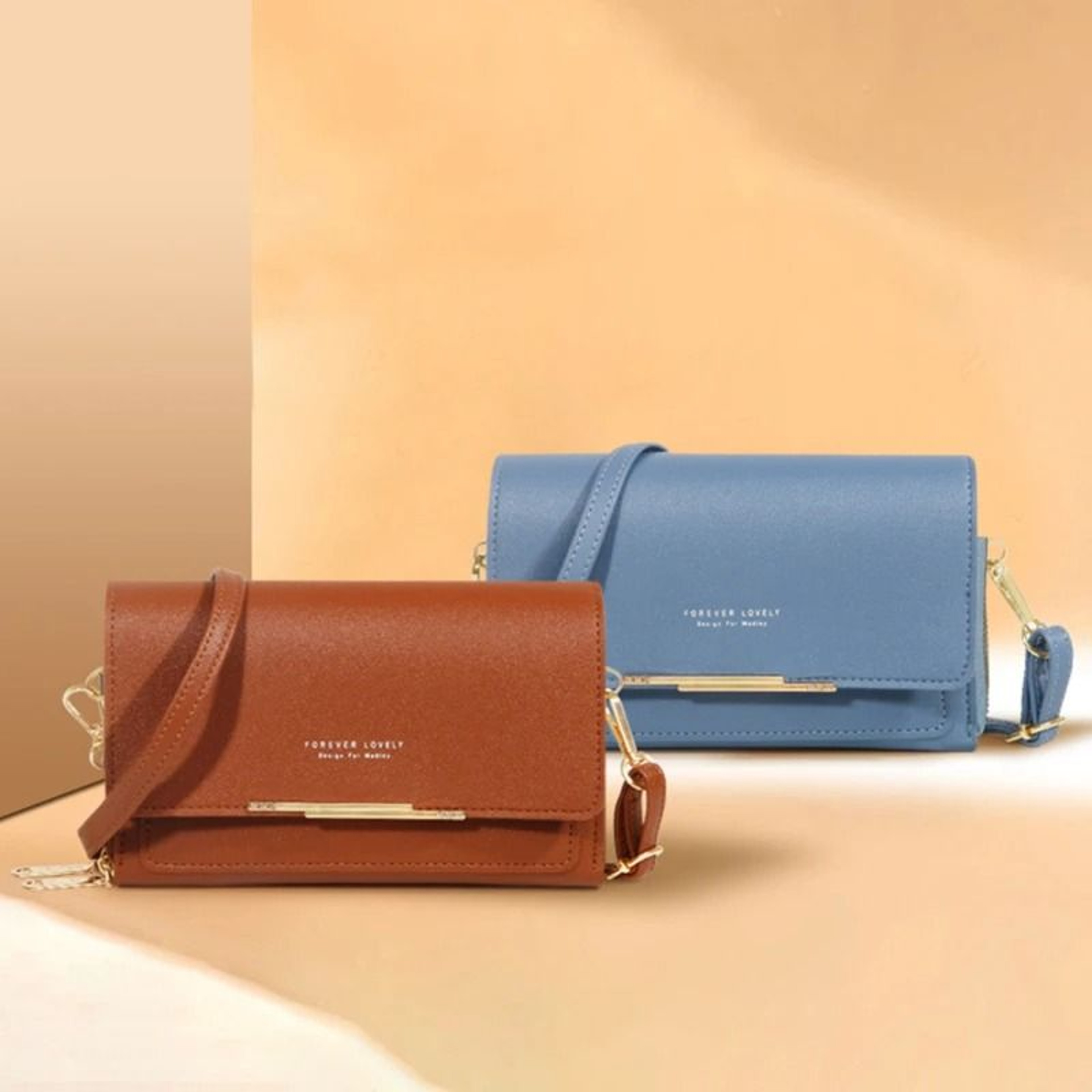 Womens Shoulder Bag Korean Style Handbag Multi Card Wallet Phone Purse Large Capacity 19