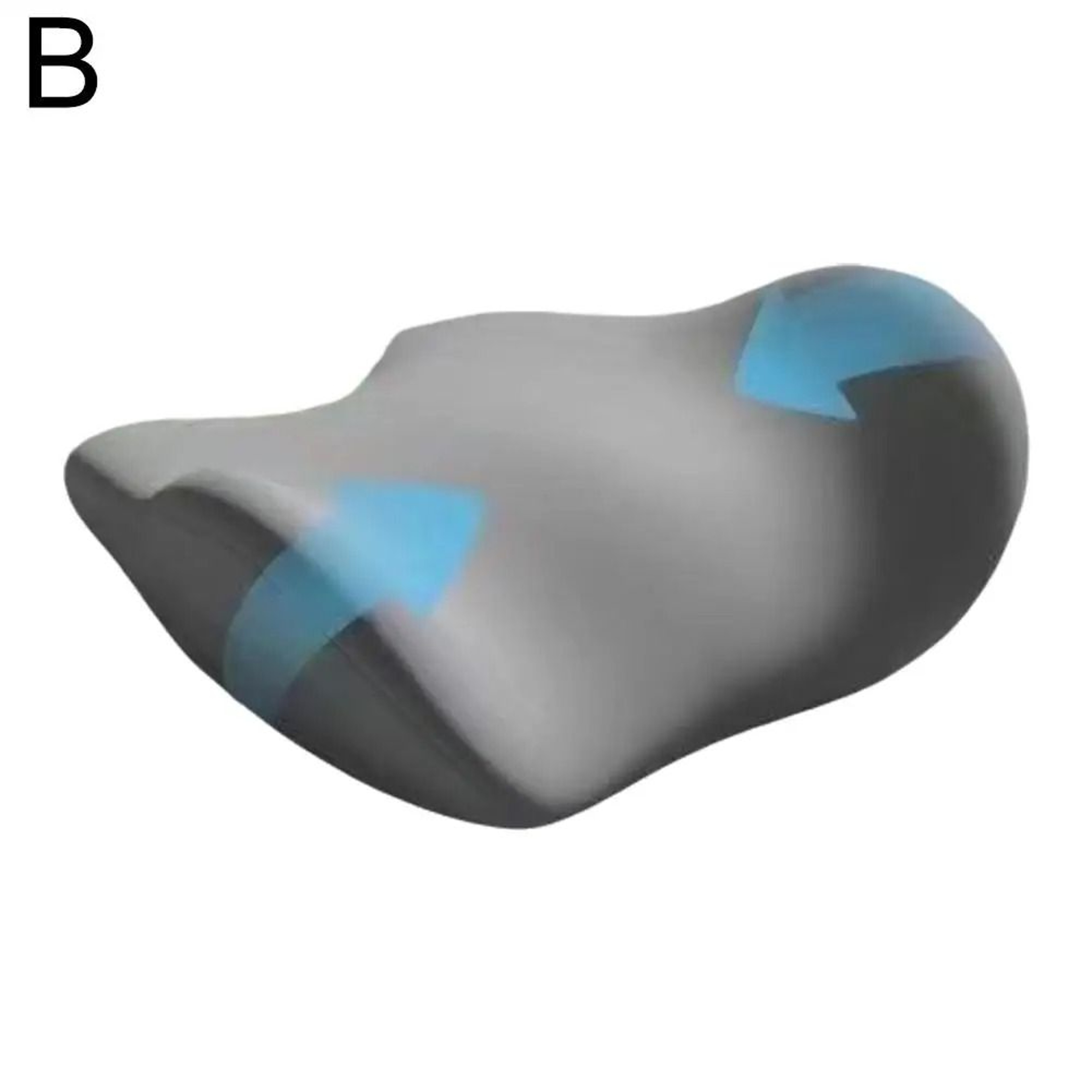 Ergonomic Lumbar Support Pillow Memory Foam Back Cushion Sleep Lower Back Support 2