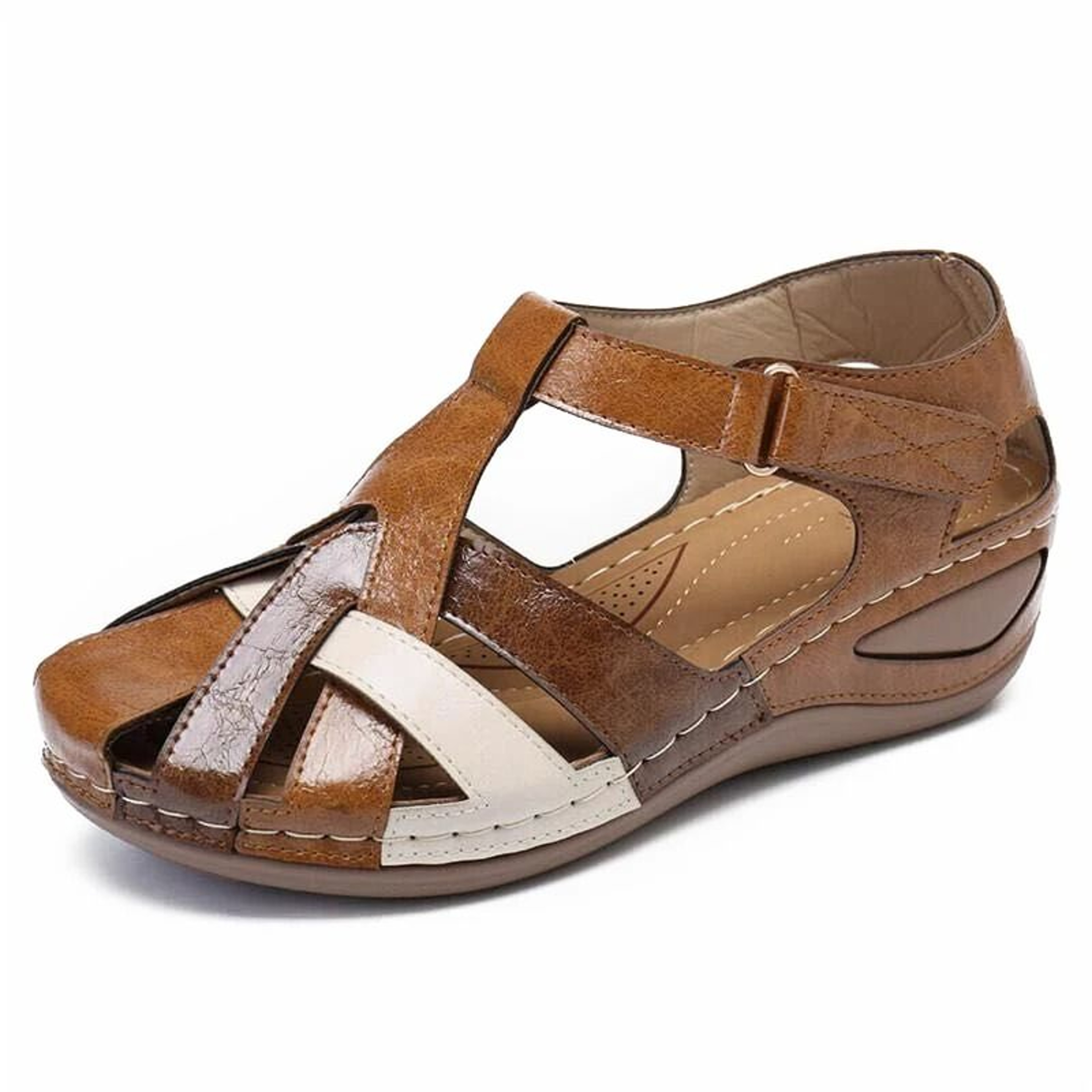 Womens Summer Sandals Lightweight Beach Sandals Comfortable Slide Slippers For Travel 6