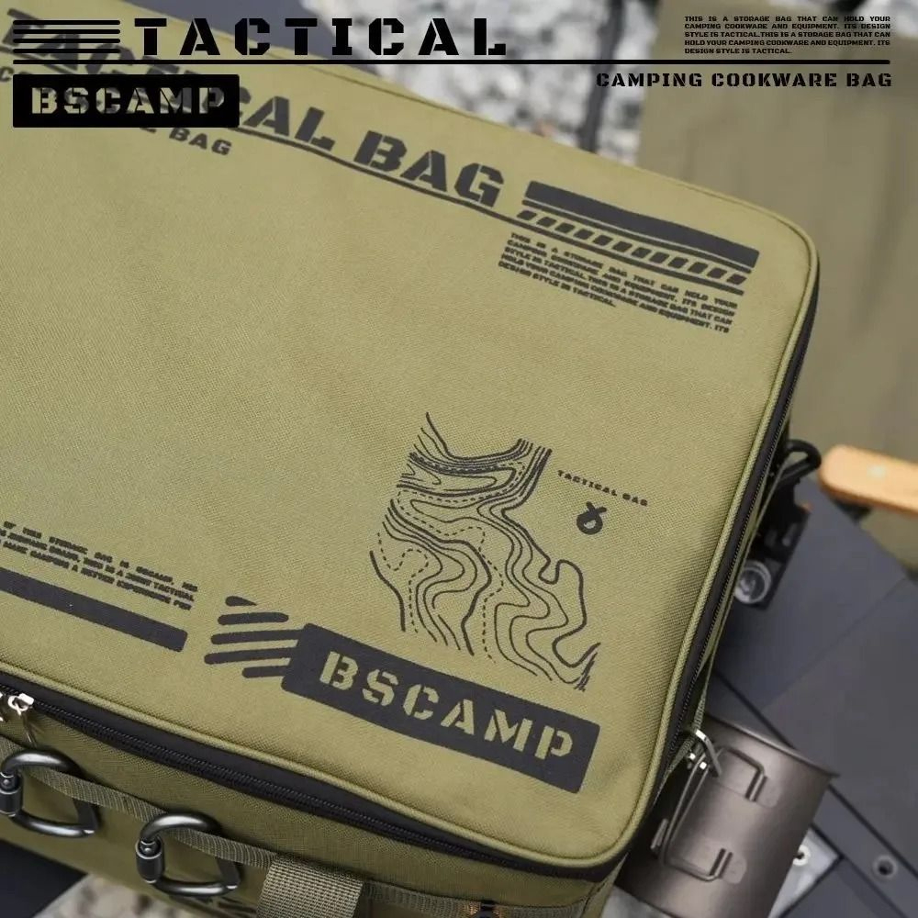 Folding Storage Box Waterproof Camping Storage Portable Outdoor Gear Organizer Bag 11