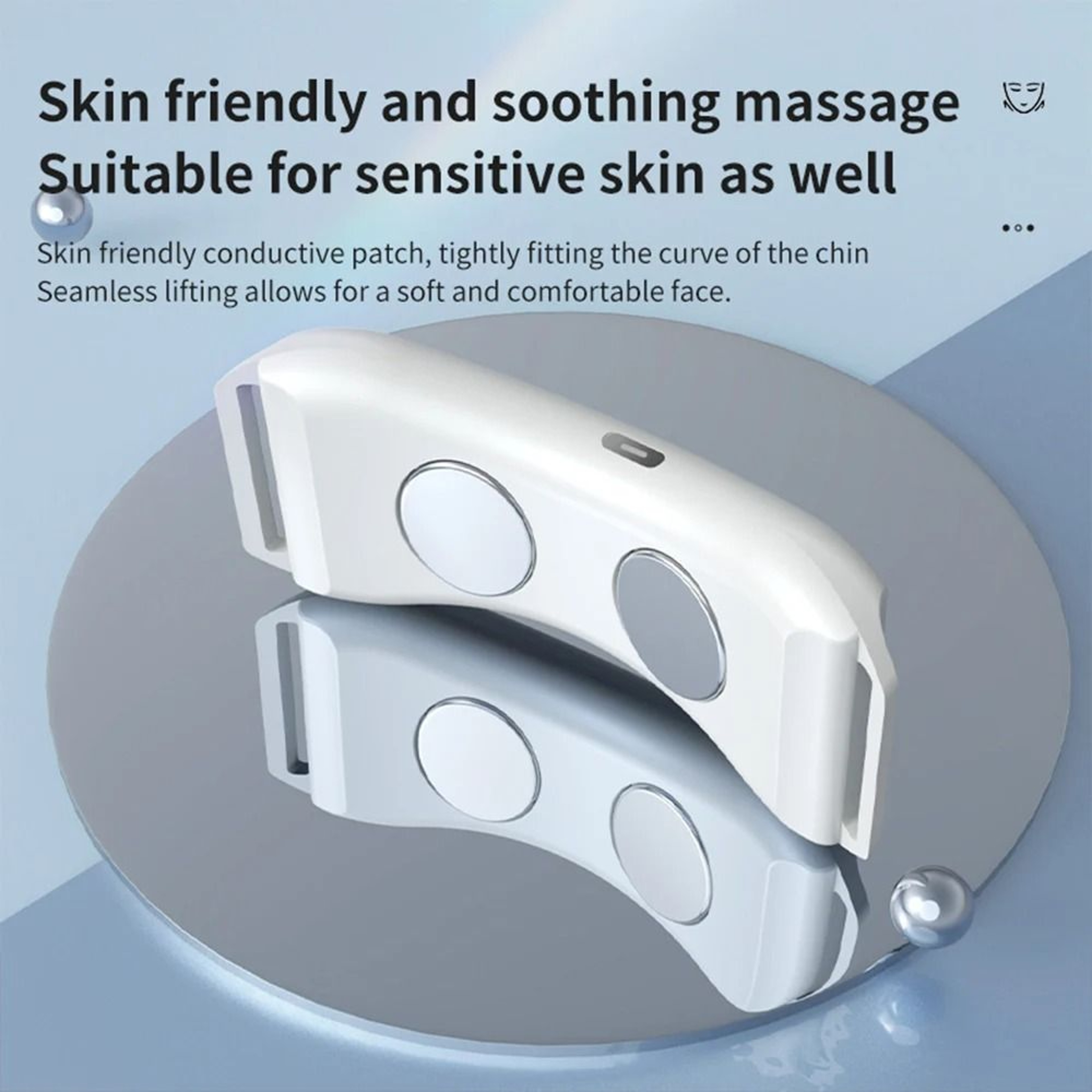 EMS Face Lifting Massager Microcurrent Facial Device V Face Lift Anti Wrinkle Tool 5