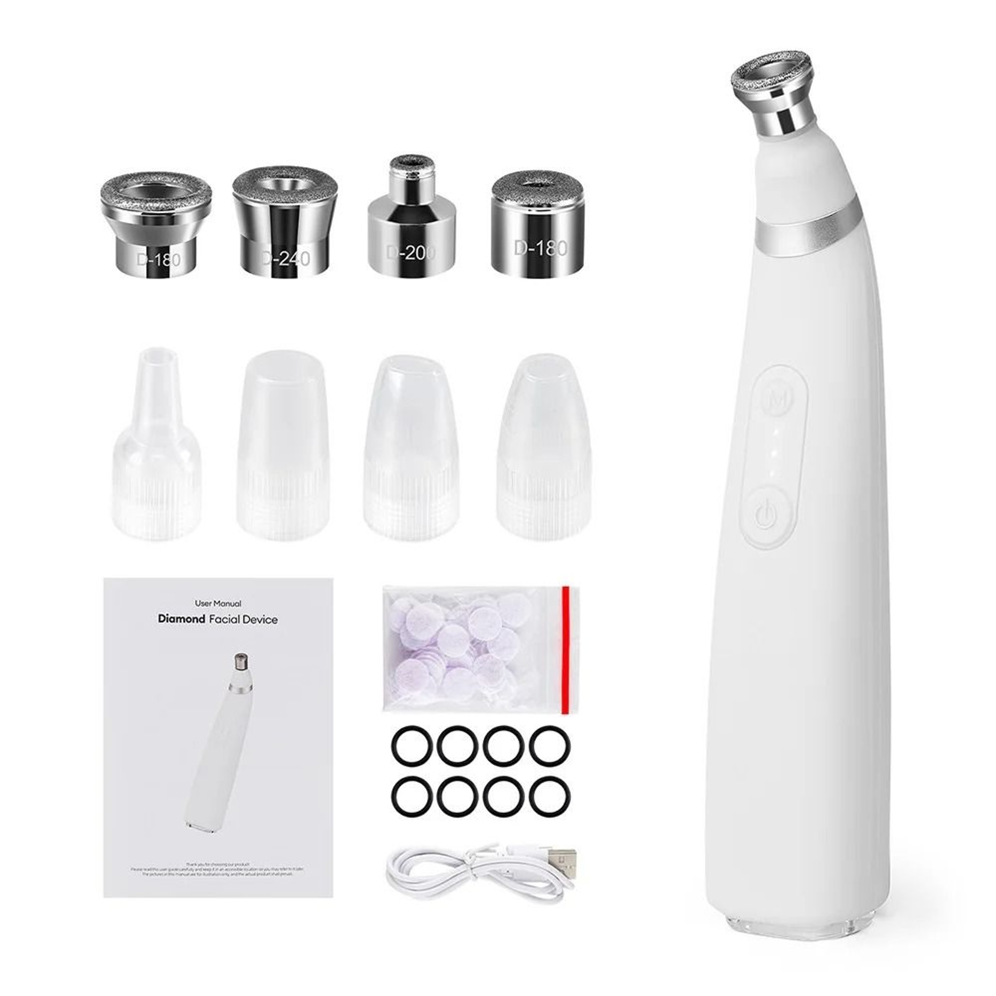 Diamond Microdermabrasion Machine Home Use Facial Peeling Deep Cleaning Device 6
