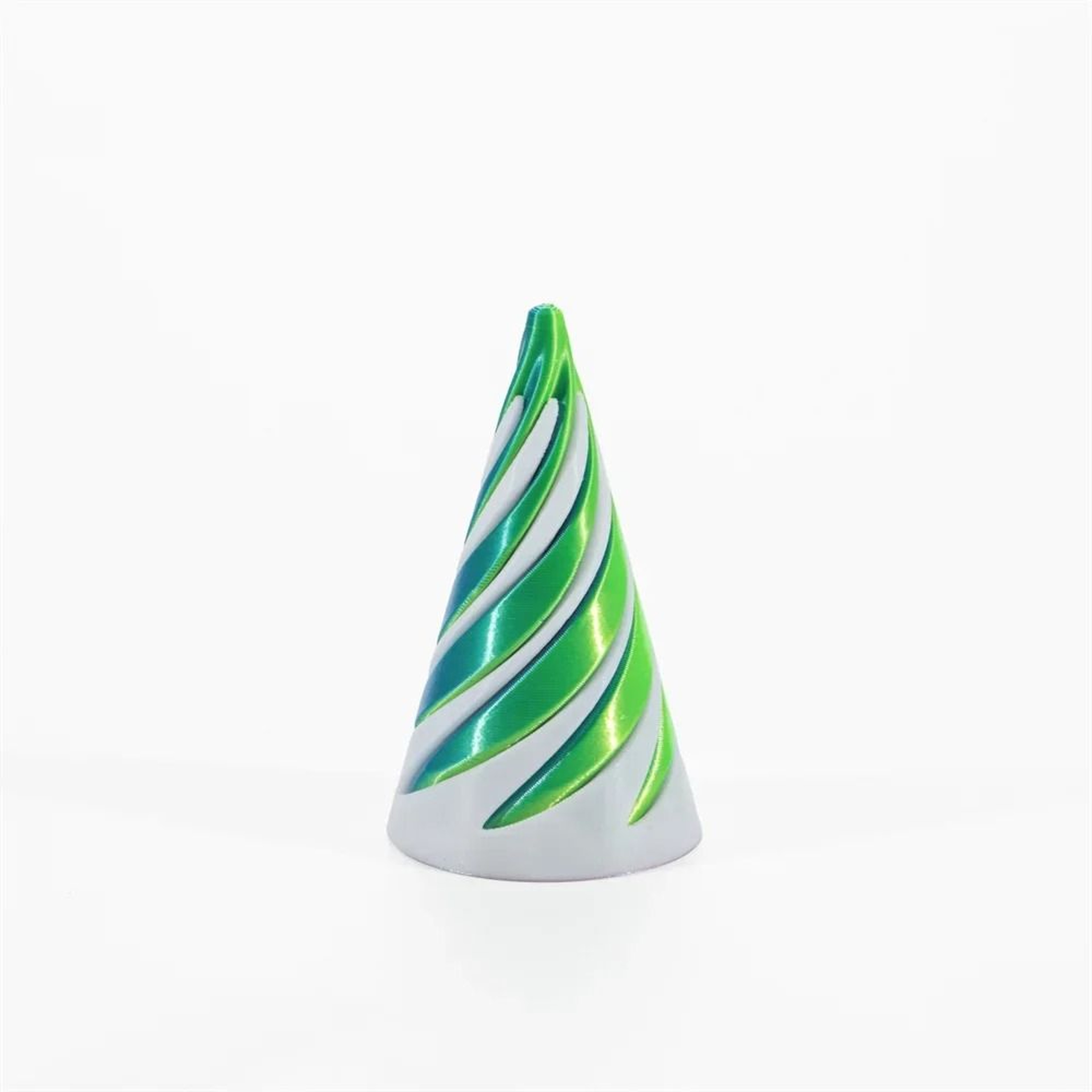 3D Printed Impossible Pyramid Spiral Cone Optical Illusion Fidget Toy 4