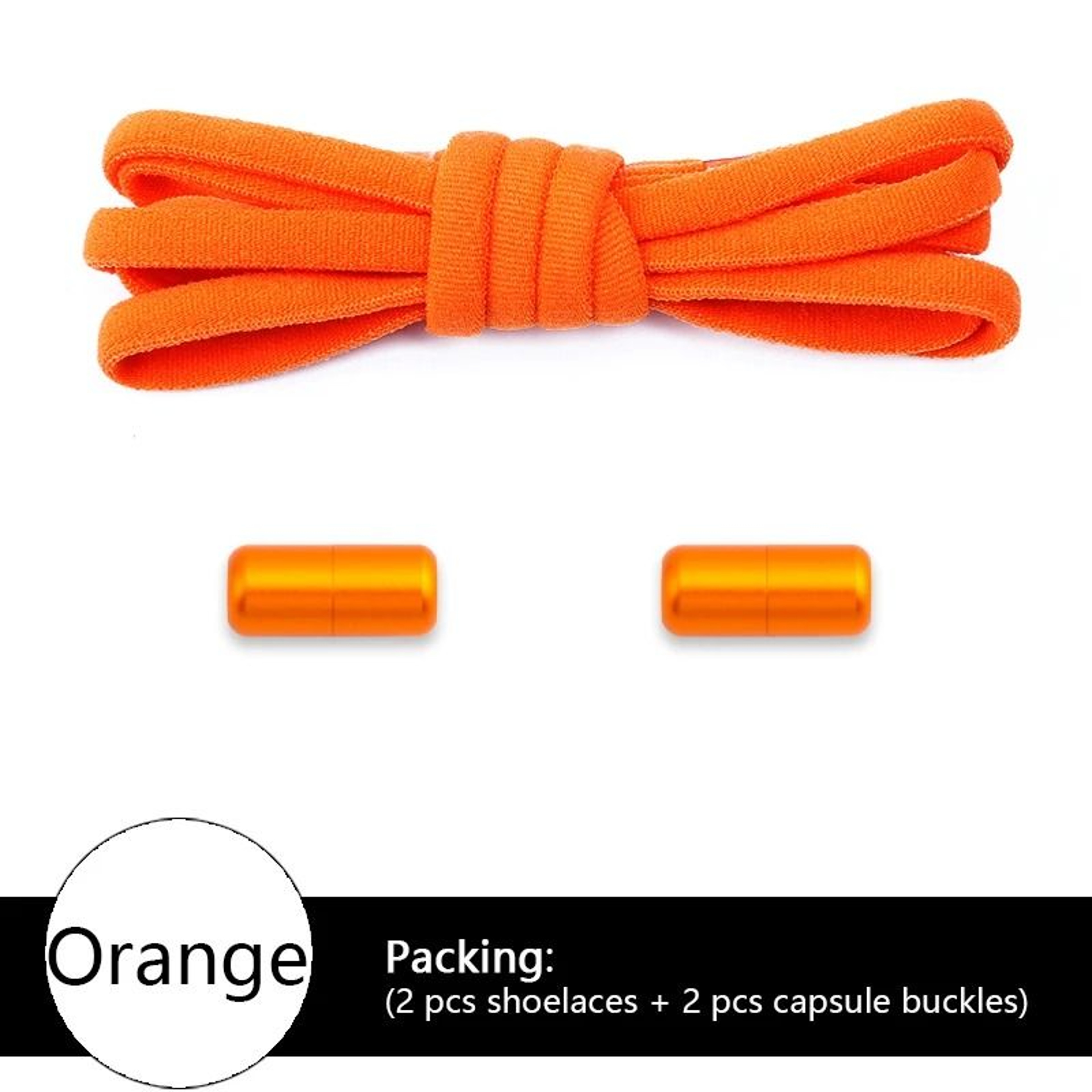 Elastic No Tie Shoelaces For Sneakers Colorful Round Shoe Laces For Kids And Adults 14