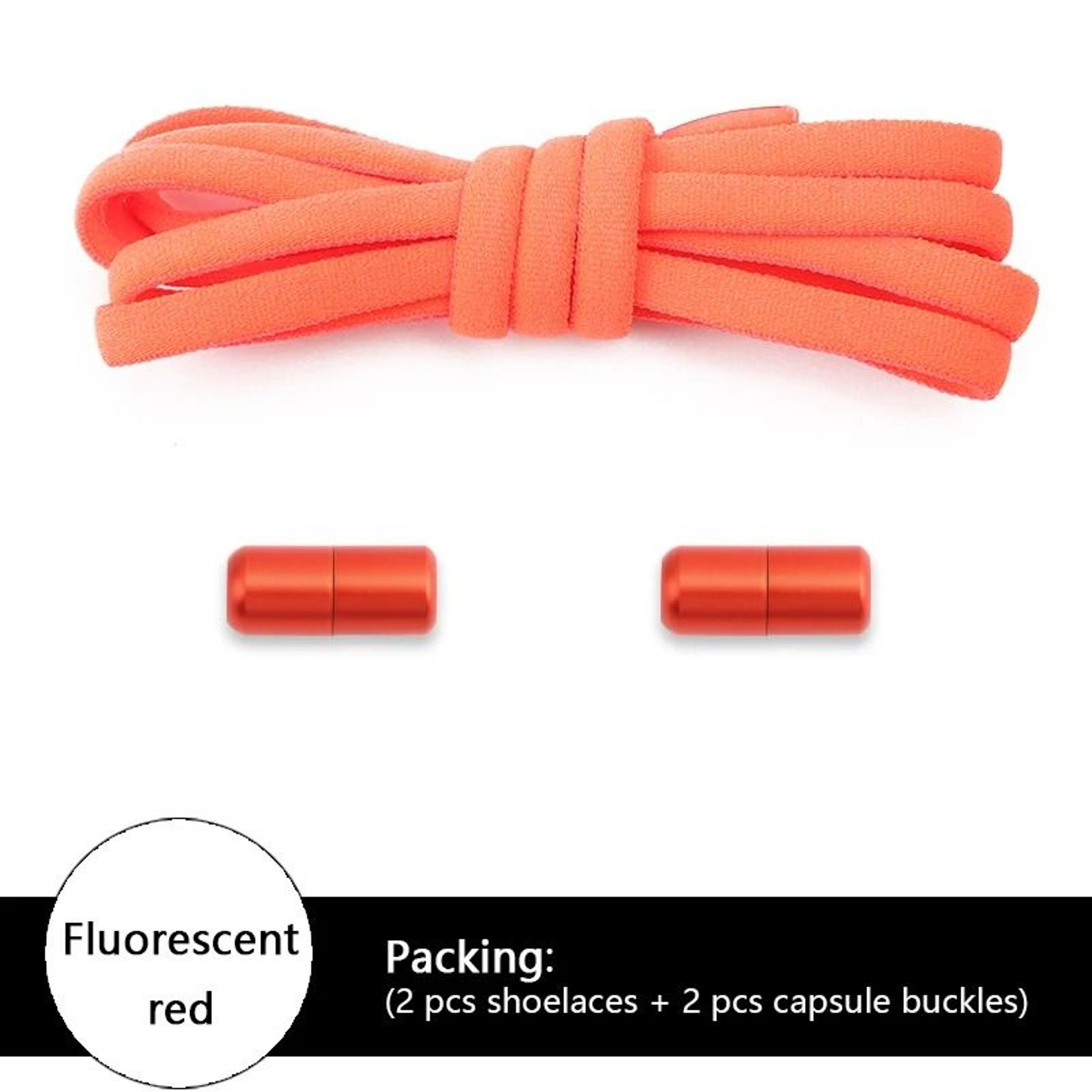Elastic No Tie Shoelaces For Sneakers Colorful Round Shoe Laces For Kids And Adults 4