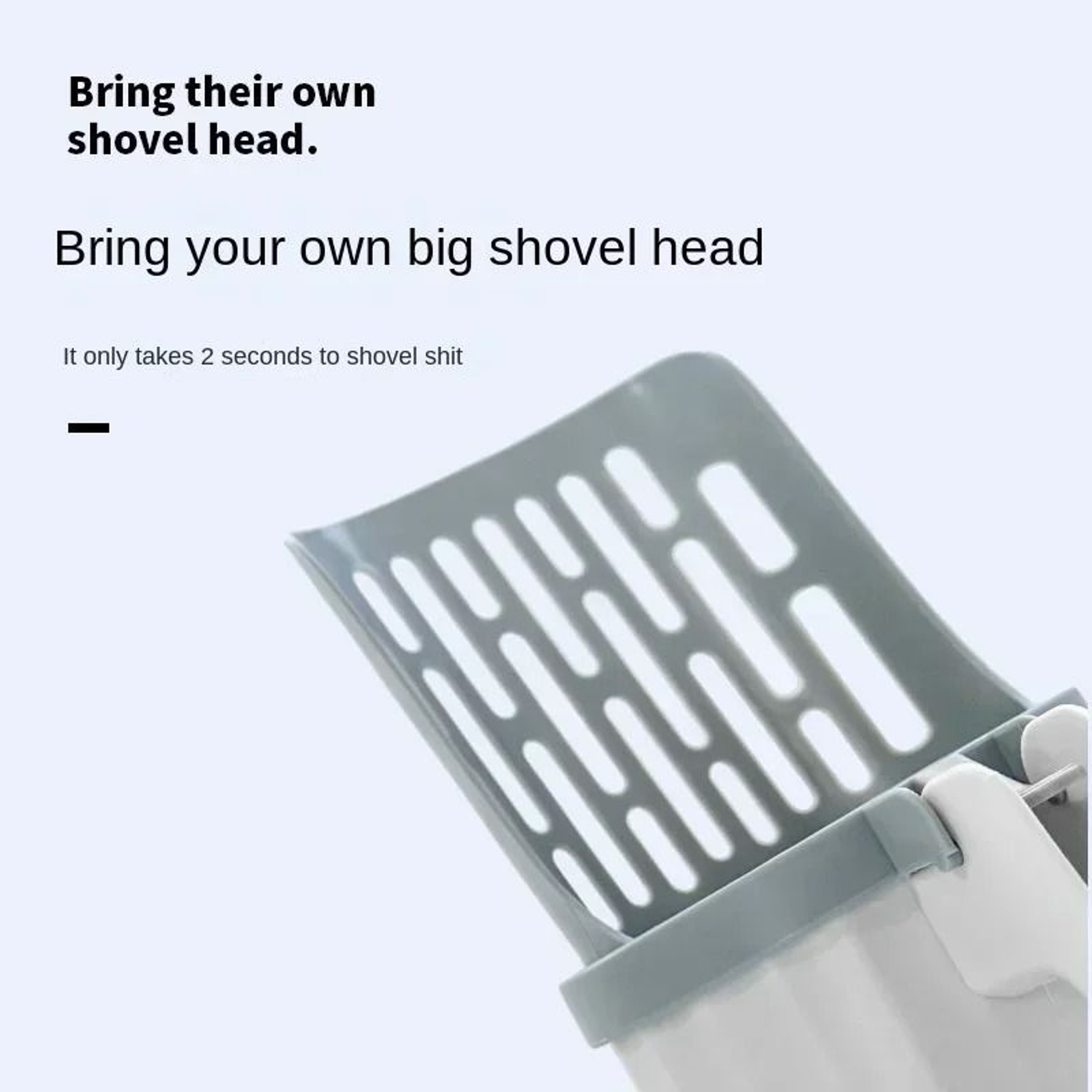Cat Litter Scoop With Refill Bags Self Cleaning Litter Shovel Pet Waste Scooper 9