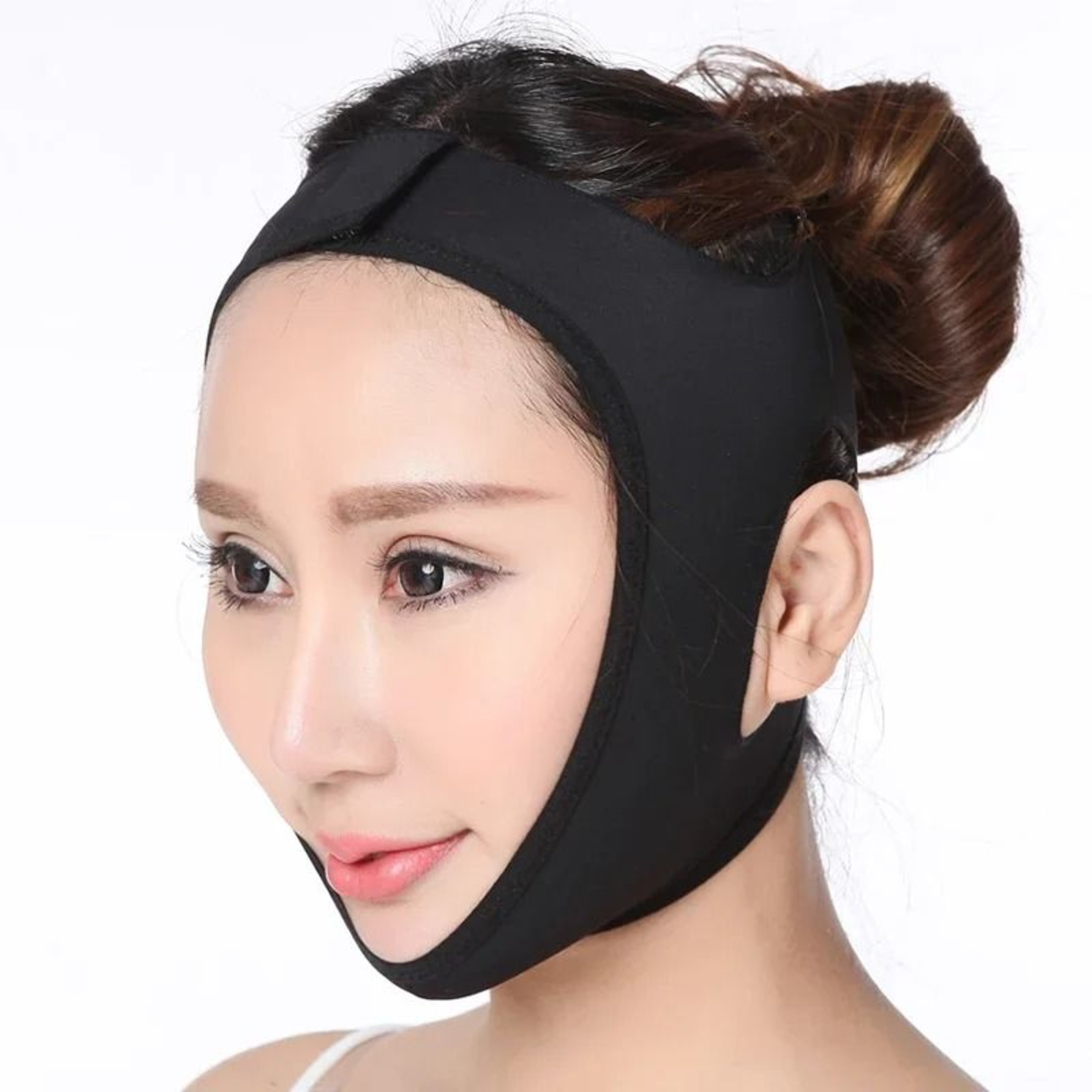 Breathable V Line Face Lift Bandage Chin Slimming Strap Jawline Shaper 11