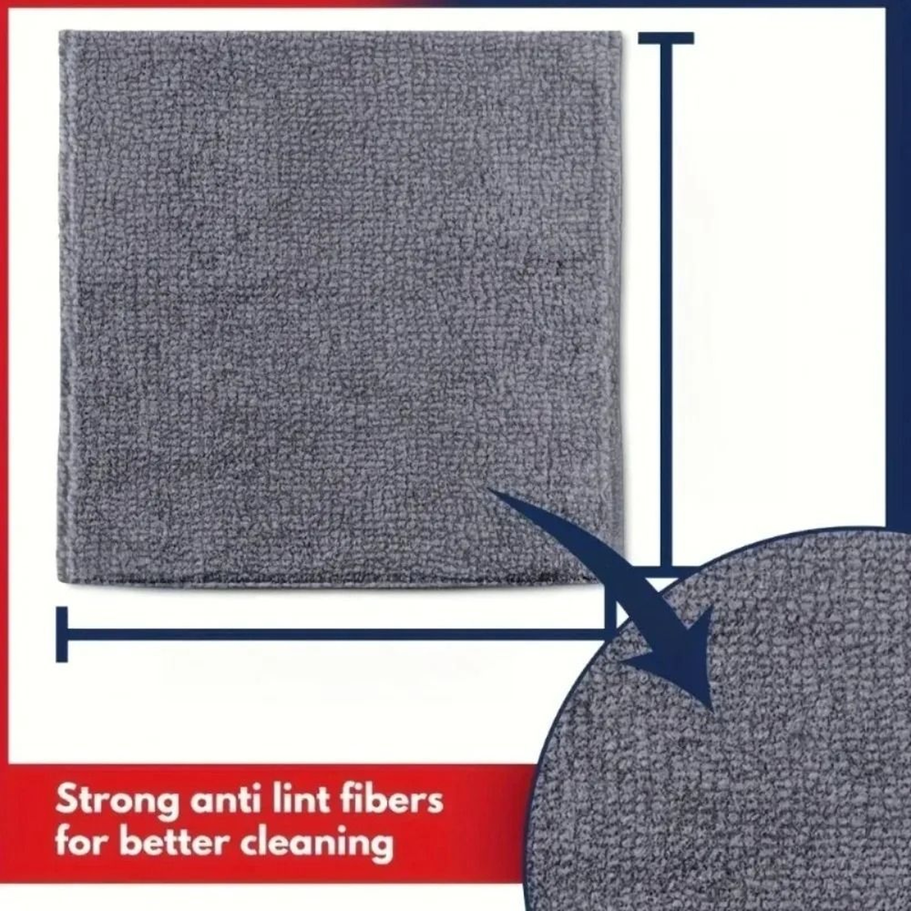 Microfiber Kitchen Towels Cleaning Cloth Set Ultra Fine Fiber Soft And Stain Resistant 8