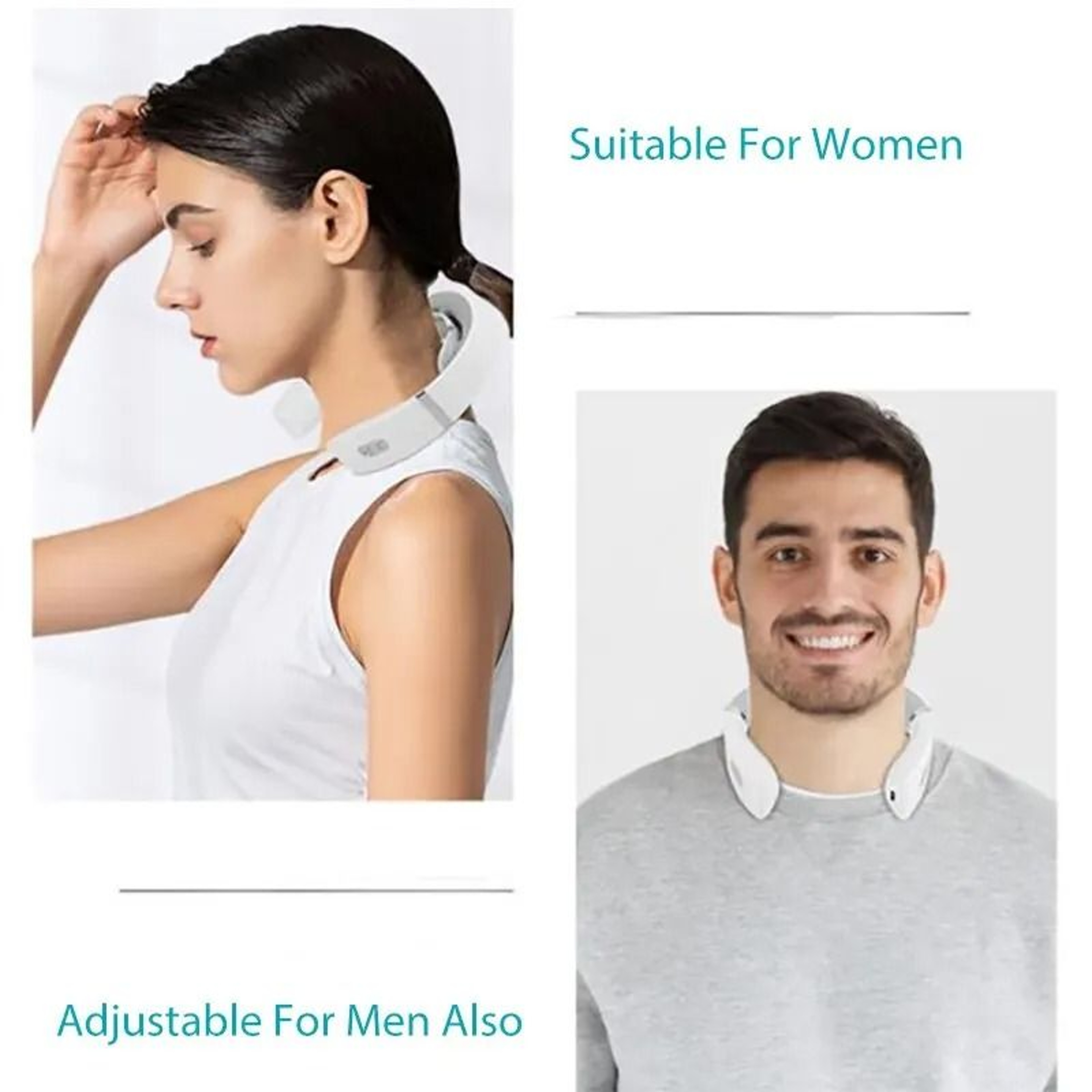 Portable Neck Massager Cervical Deep Massage Neck And Shoulder Warmer Pressing Care 1