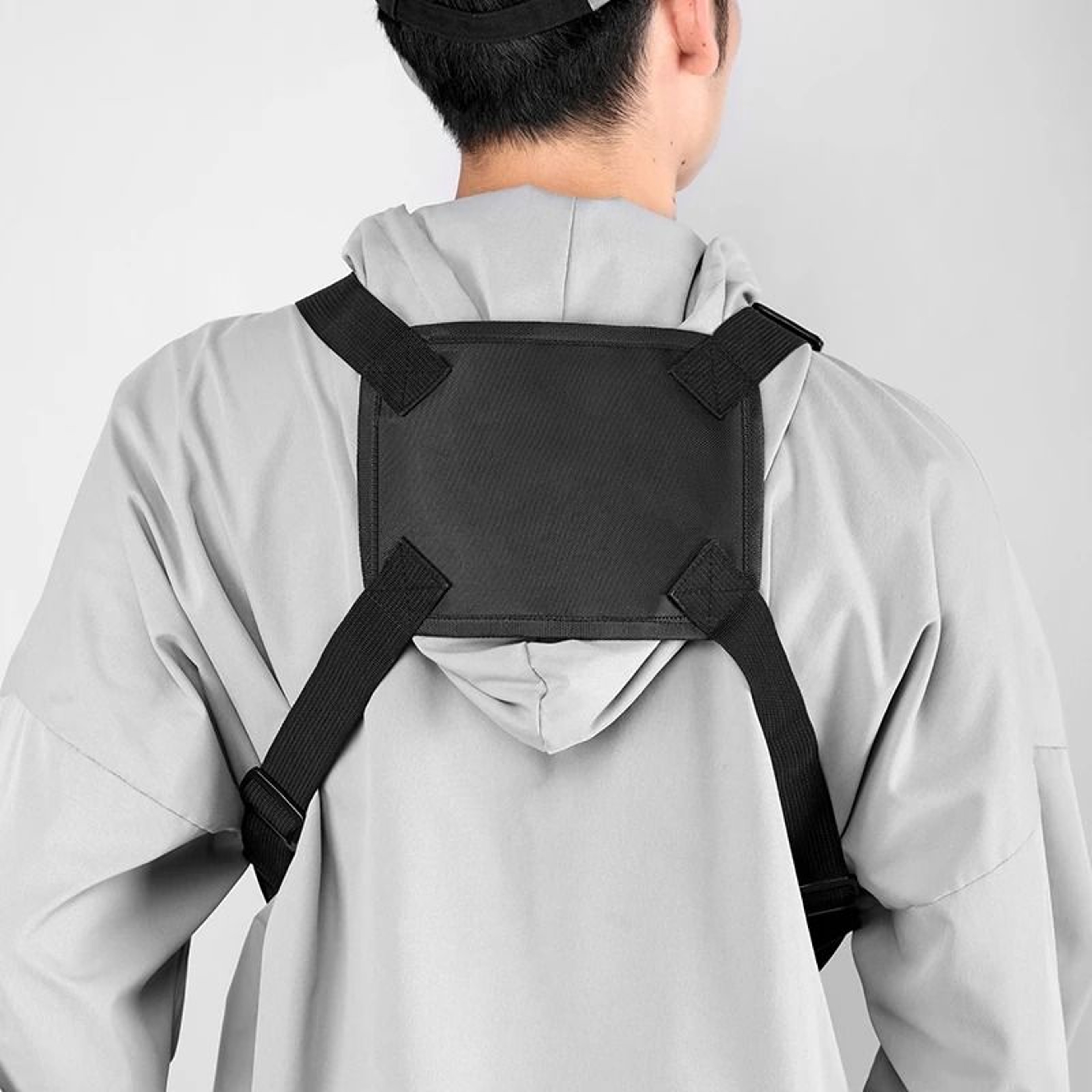 Reflective Chest Rig Bag Tactical Vest Chest Bag Multi Pocket Streetwear Chest Pack 3