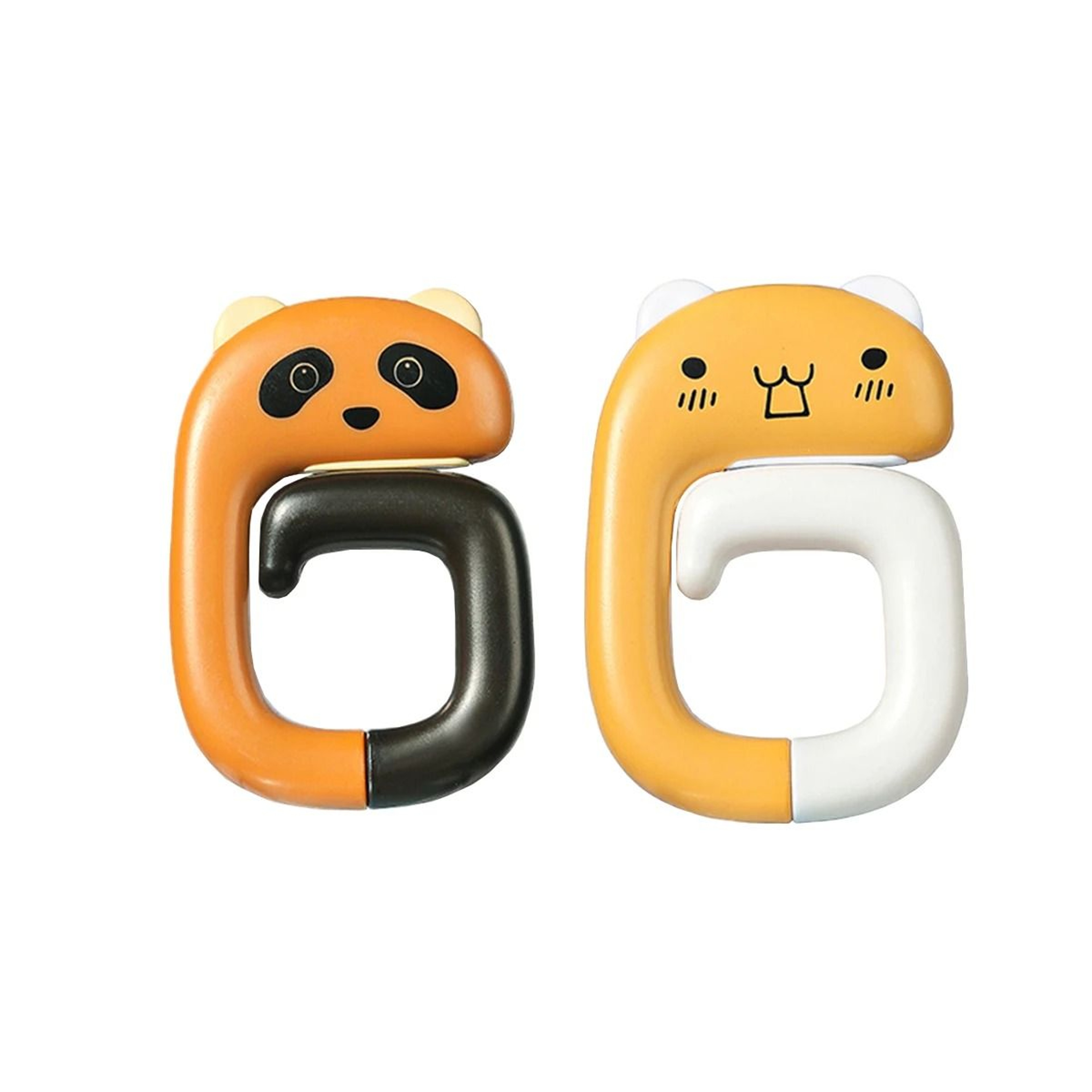 Kawaii Portable Bag Hook Animal Table Handbag Hanger Desk Purse Holder Travel Organizer 6