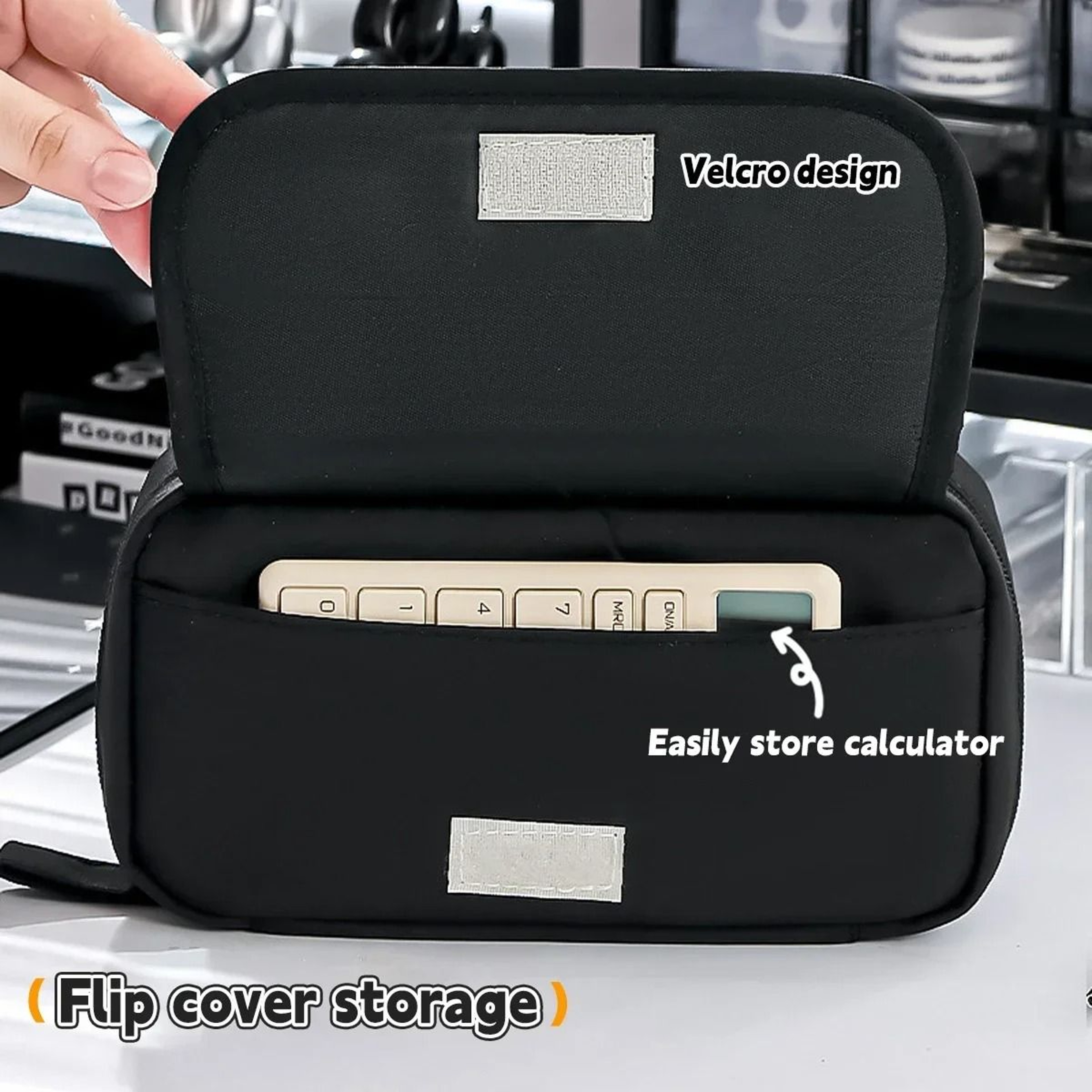 INS Style Pencil Case Kawaii Large Capacity Student Stationery Organizer Korean Pencil Bag 7