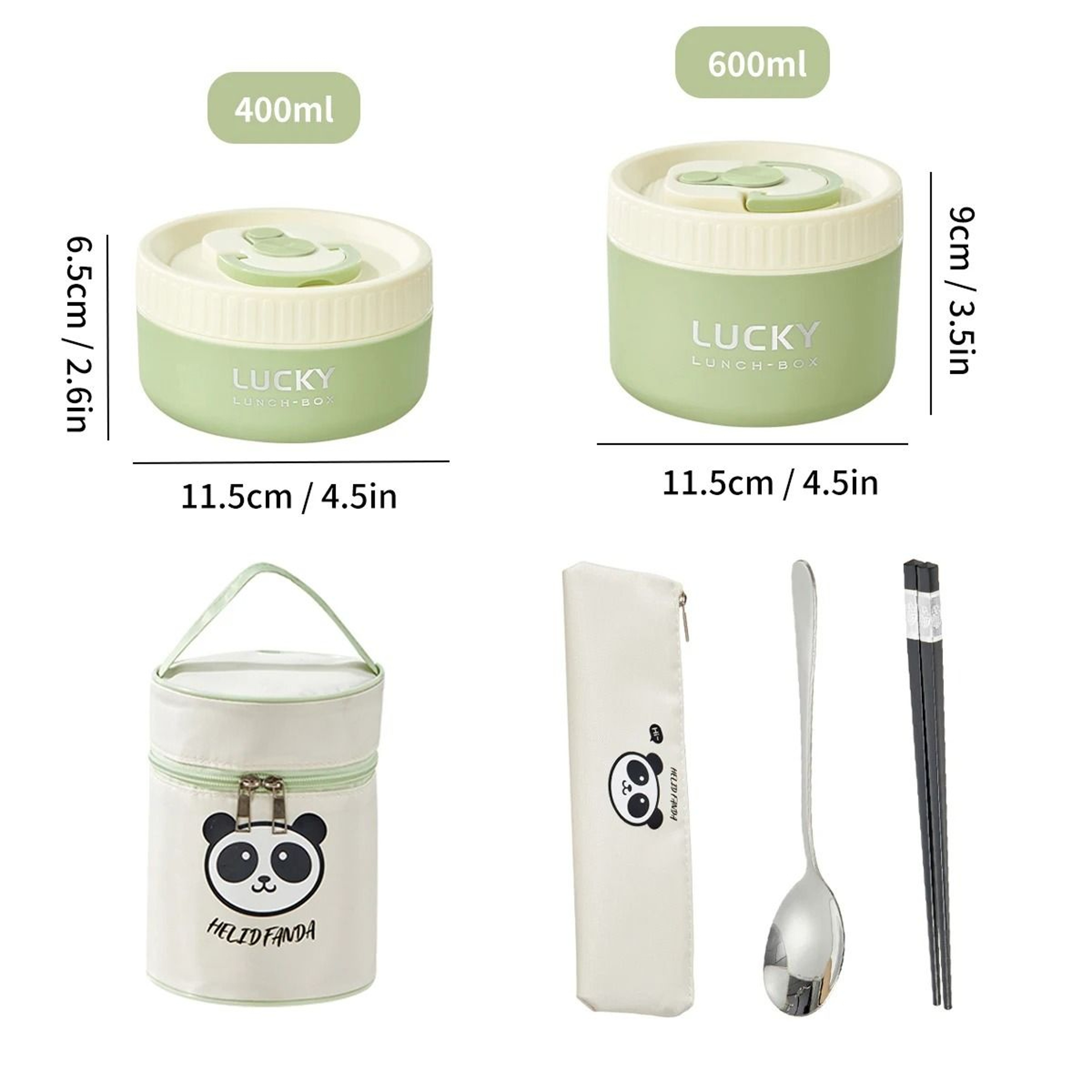 Insulated Stainless Steel Thermal Bento Box Leak Proof Portable Lunch Container 11