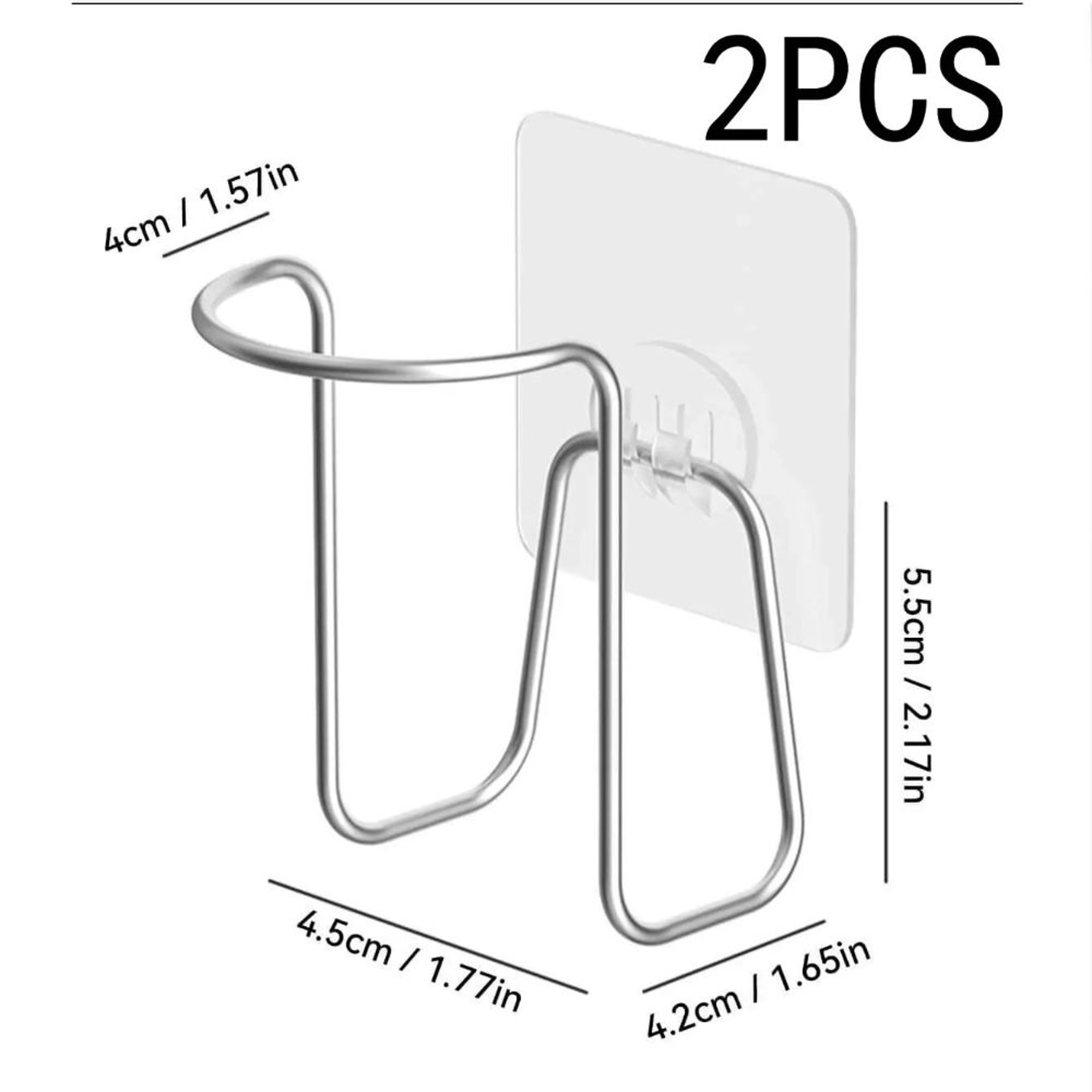 Wall Mounted Stainless Steel Paper Cup Holder Punch Free Cup Organizer 2