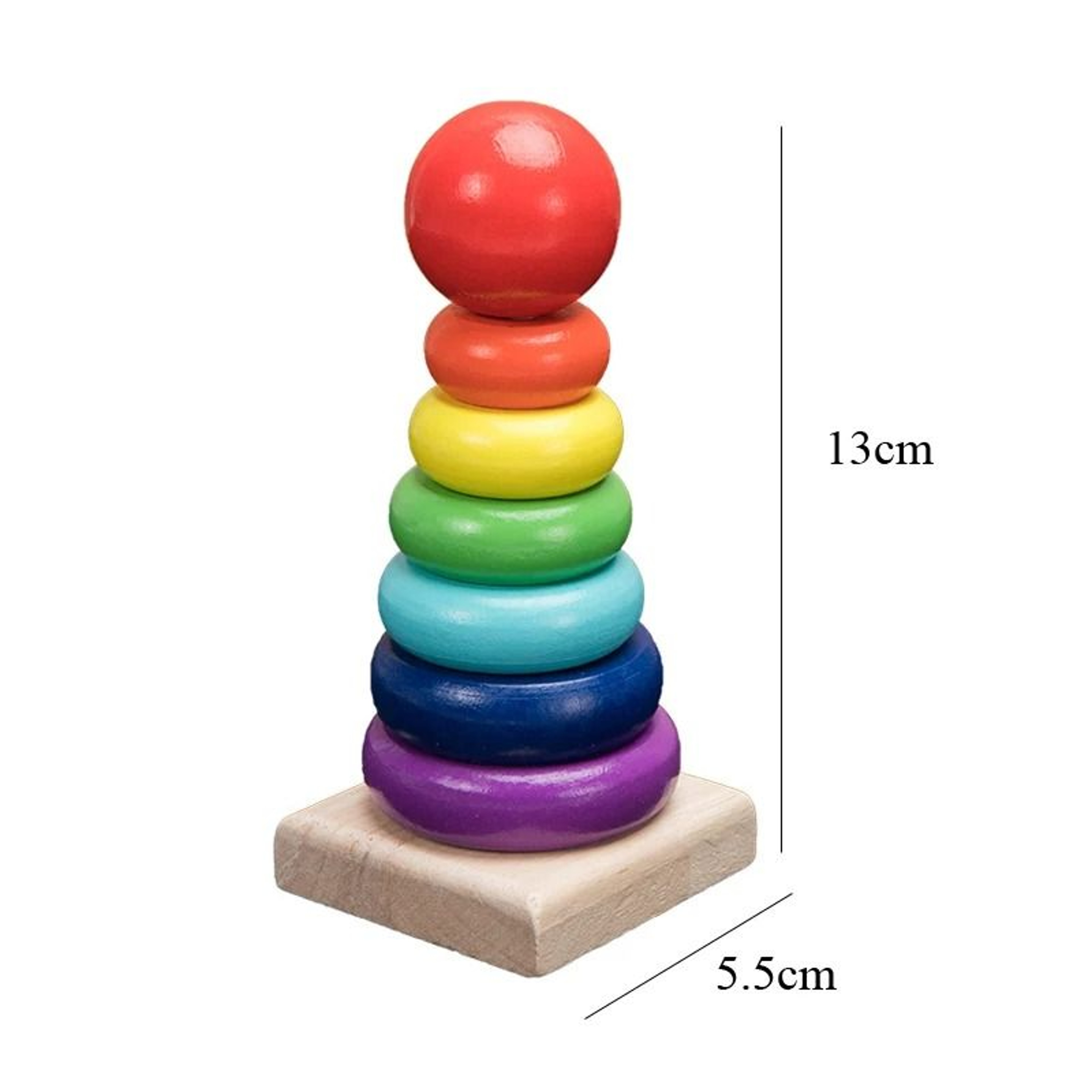 Montessori Wooden Puzzle Toy Early Learning Educational Toy For Kids 10