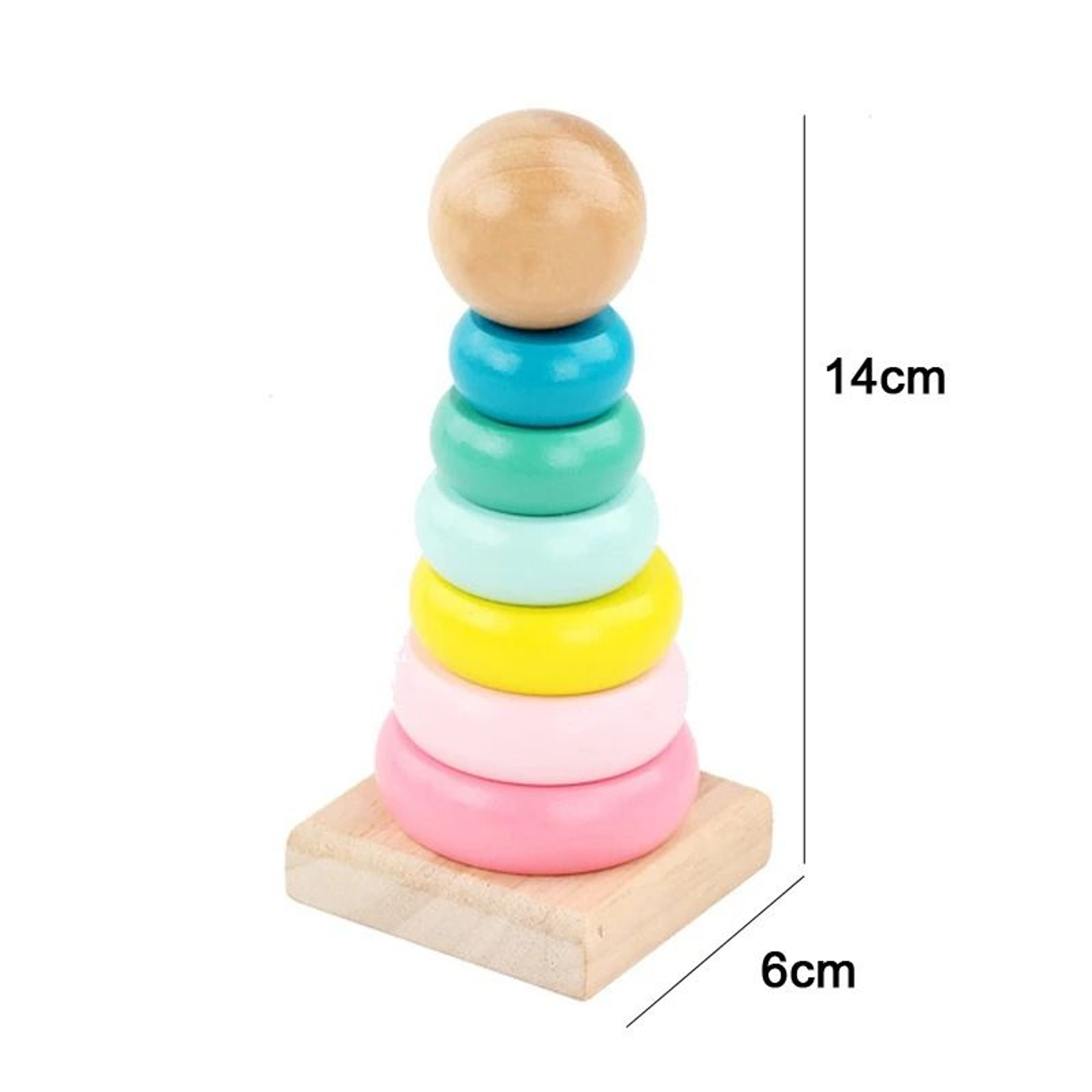 Montessori Wooden Puzzle Toy Early Learning Educational Toy For Kids 7