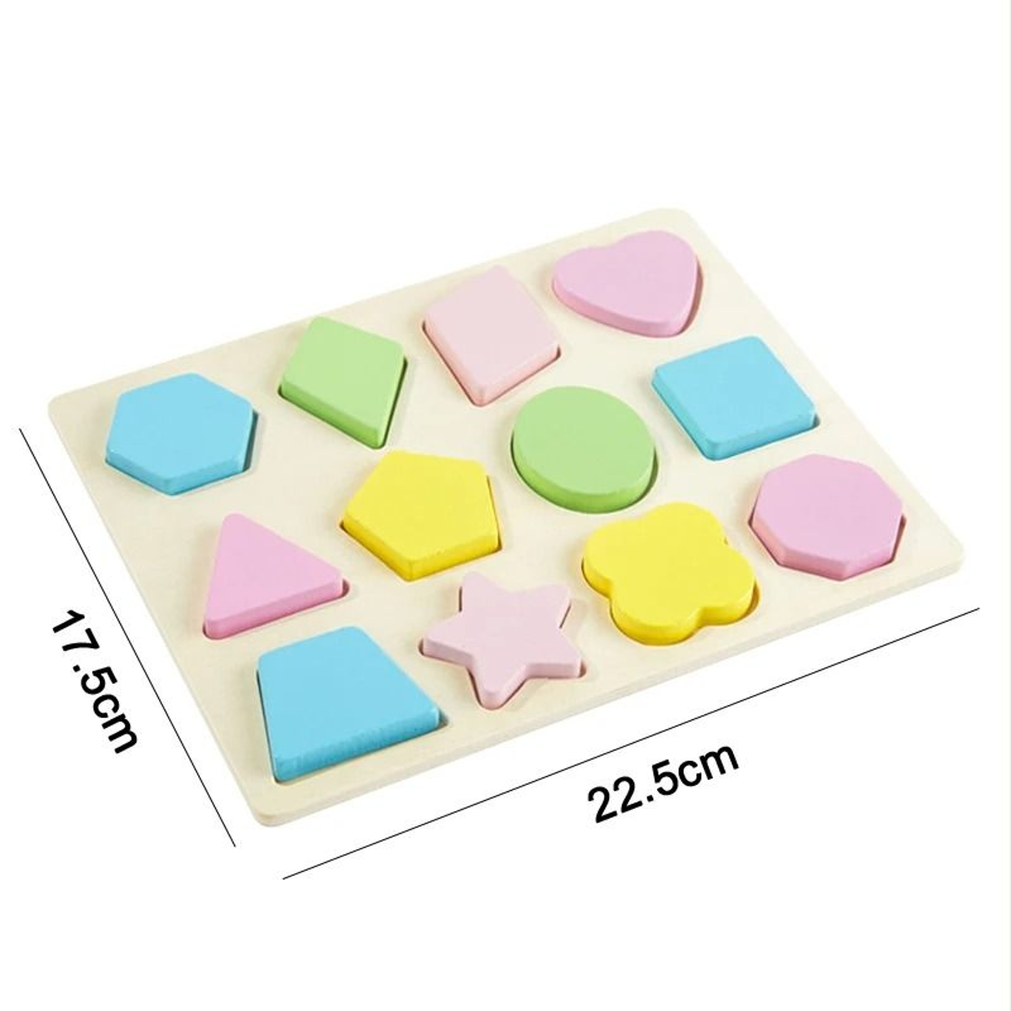 Montessori Wooden Puzzle Toy Early Learning Educational Toy For Kids 13