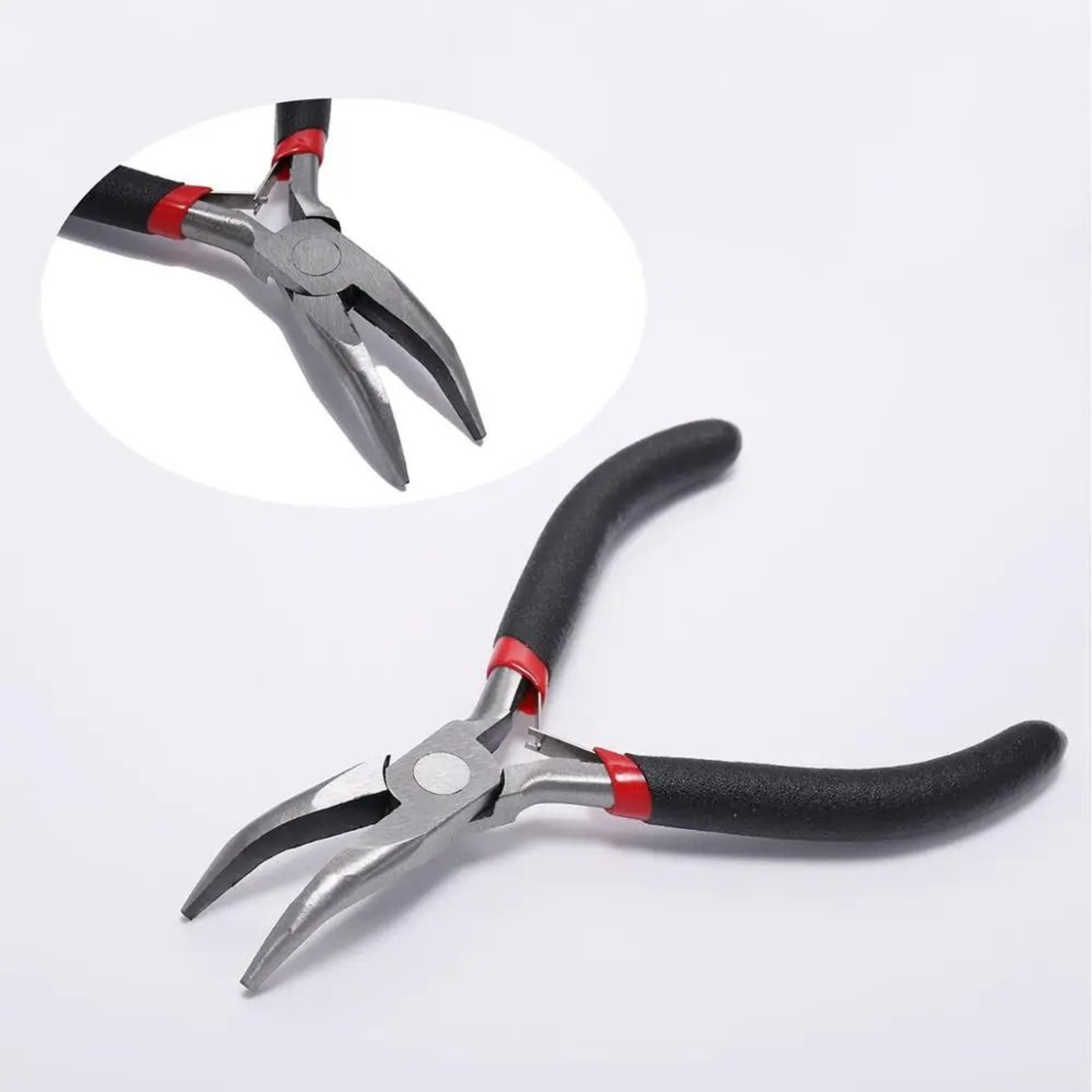 Carbon Hardened Steel Round Nose End Cutting Jewelry Making Pliers Tool 7