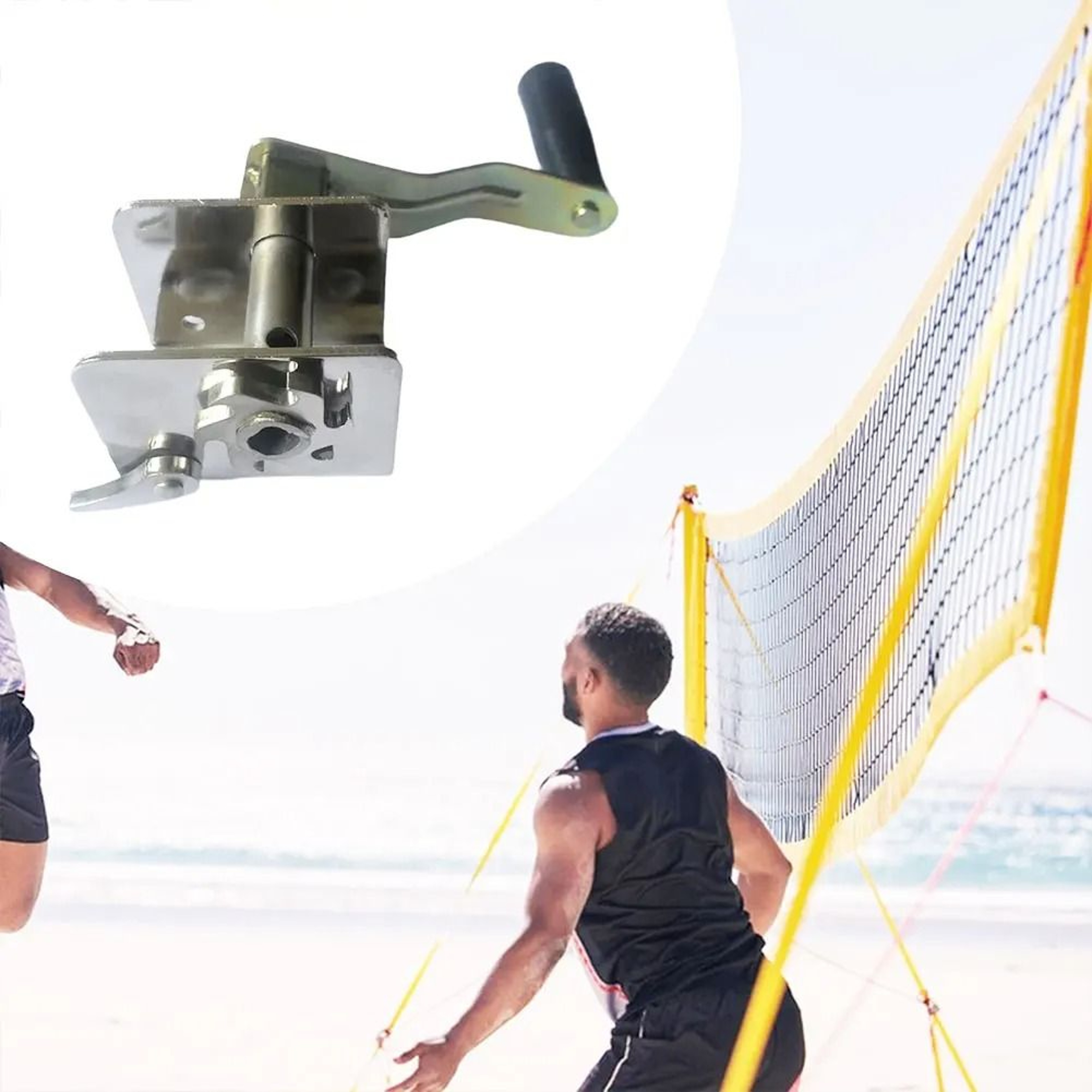 Hand Crank Sports Net Tensioner Multipurpose Net Tensioning Tool 2