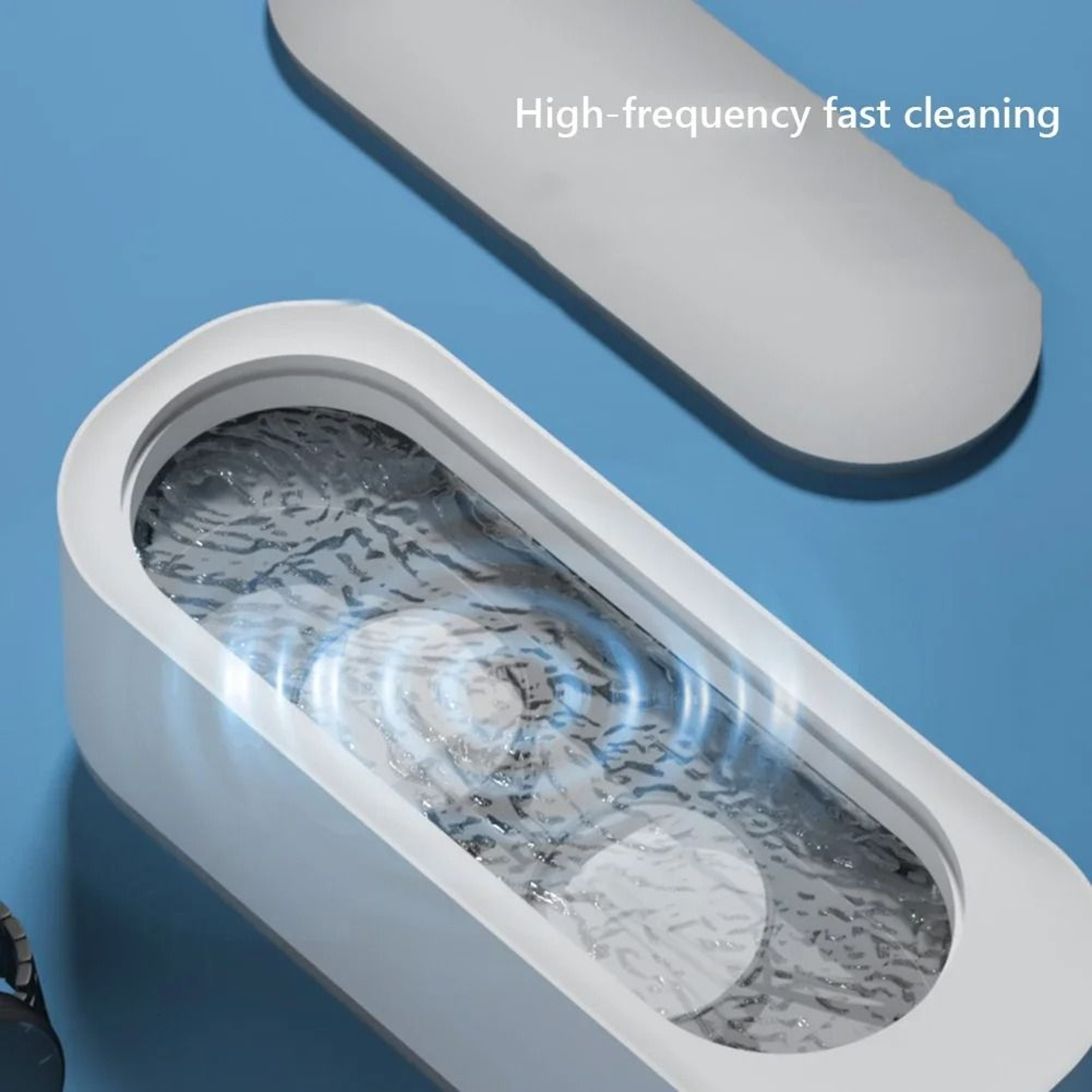 Portable Ultrasonic Cleaner Glasses Cleaning Machine Jewelry Cleaner 2