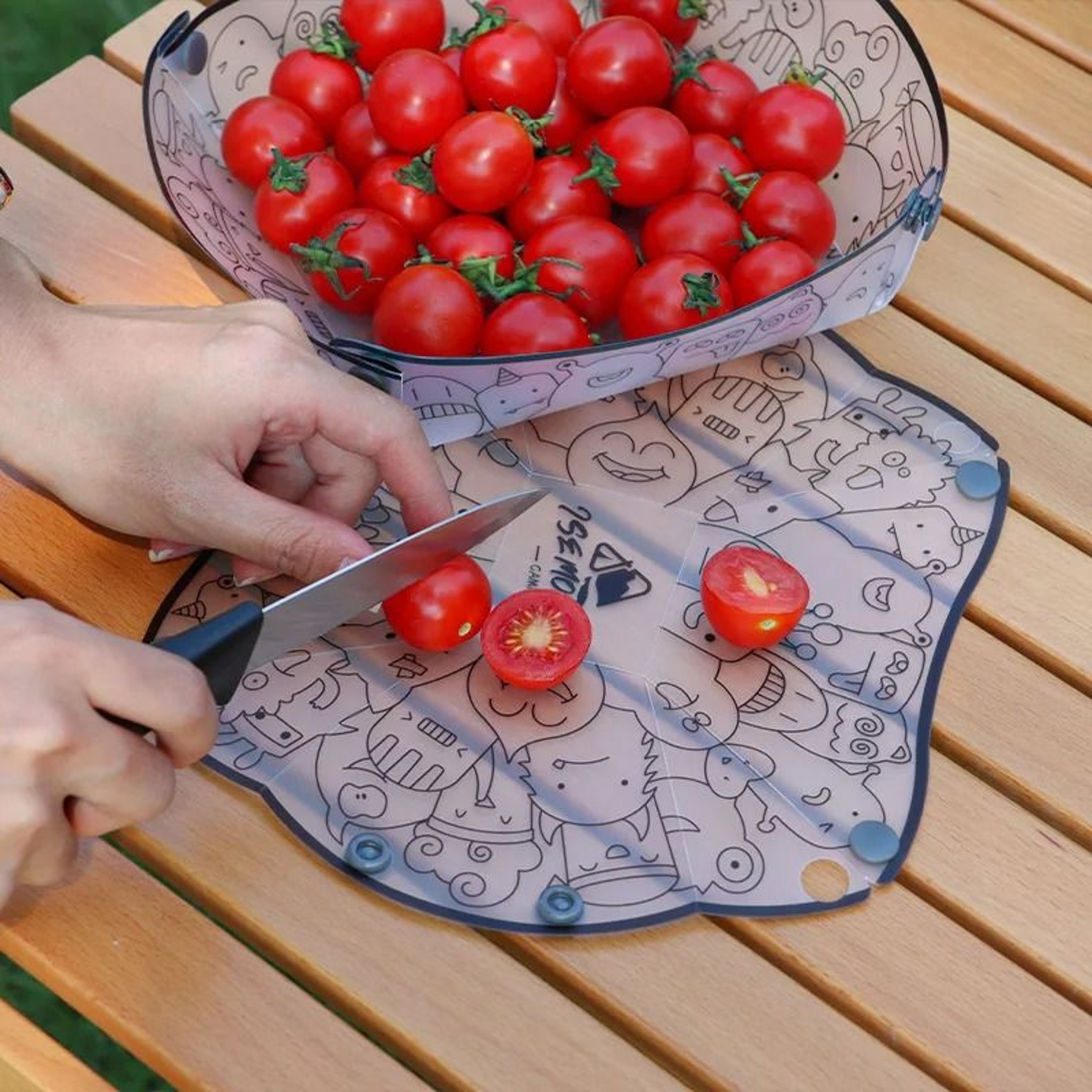 Collapsible Camping Bowl Set Foldable Outdoor Tableware For Travel And Picnic 13