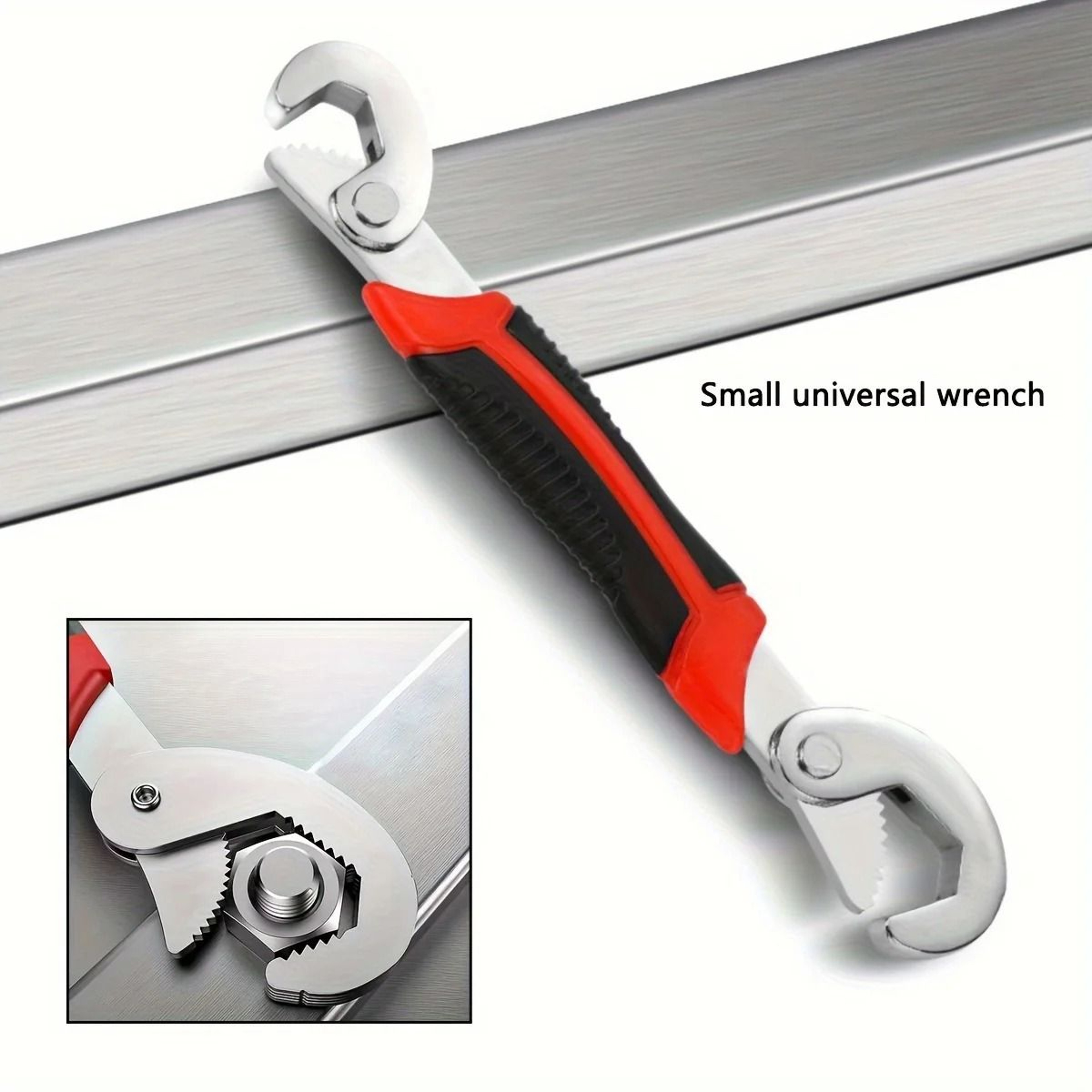 Adjustable Universal Wrench 6 To 22mm Multifunction Quick Grip Spanner Tool 6