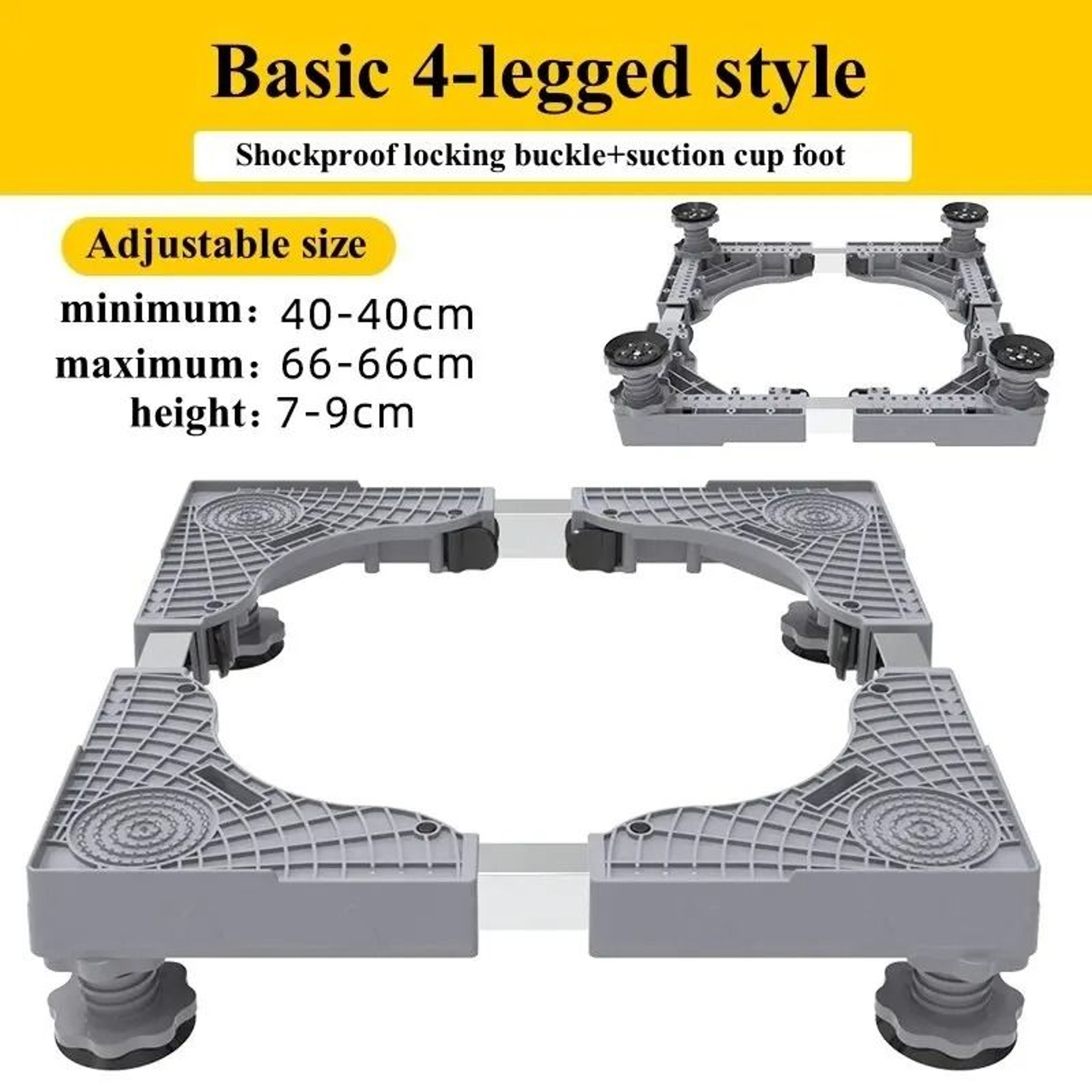 Universal Adjustable Washing Machine Stand Base For Refrigerator And Dryer Support 1