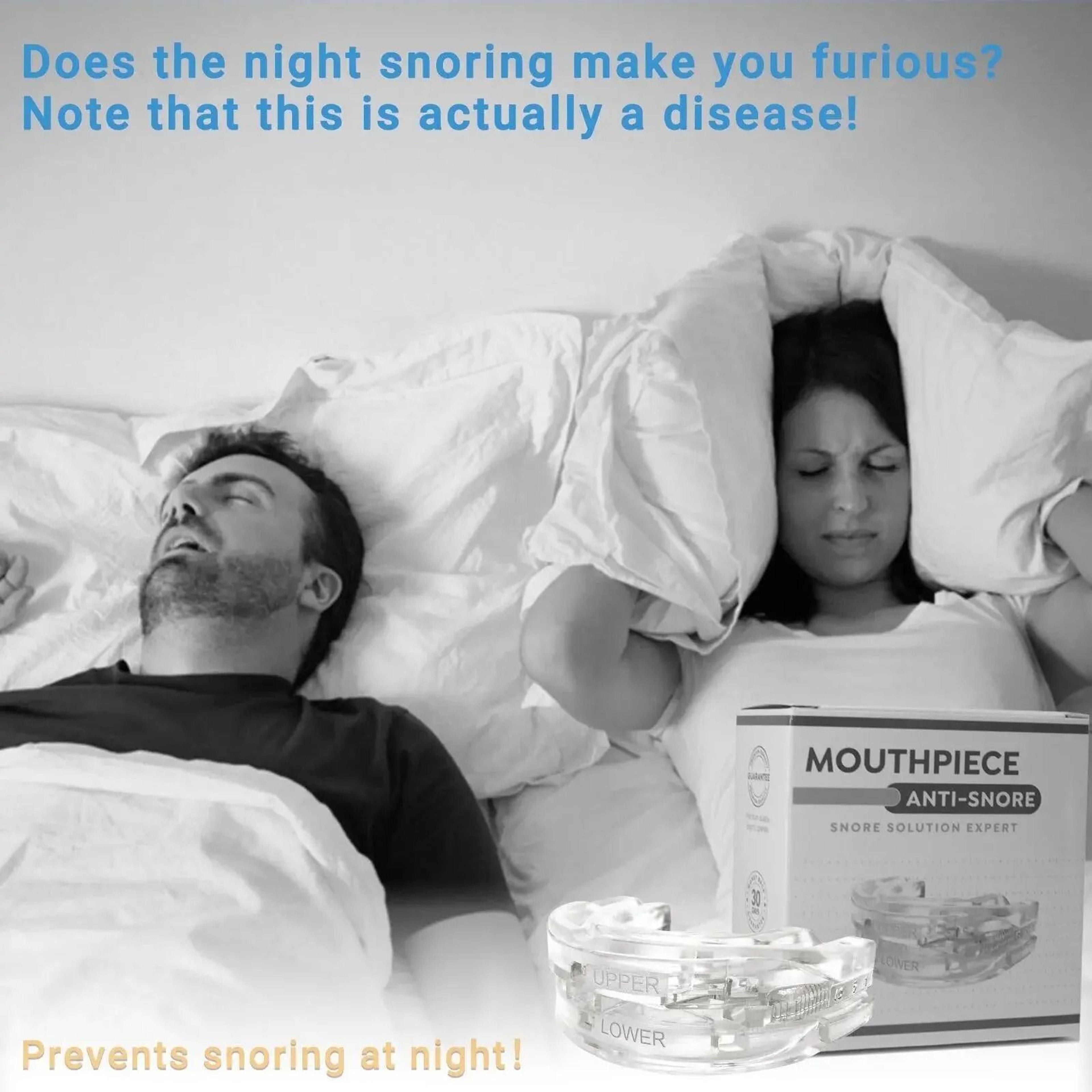 Adjustable Anti Snoring Mouth Guard For Bruxism And Better Sleep 2