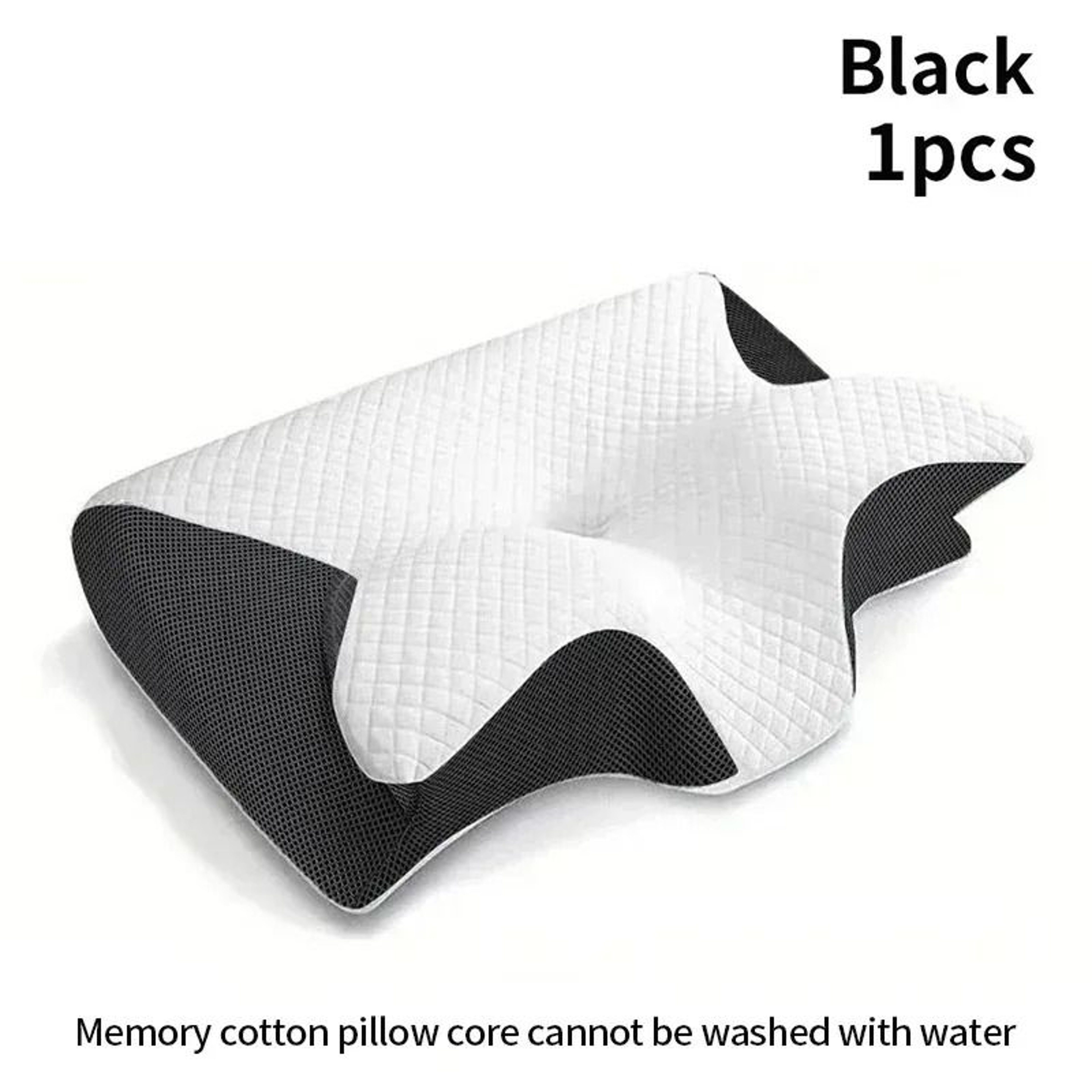 Two In One Ergonomic Memory Foam Neck Pillow For Sleep And Travel 1