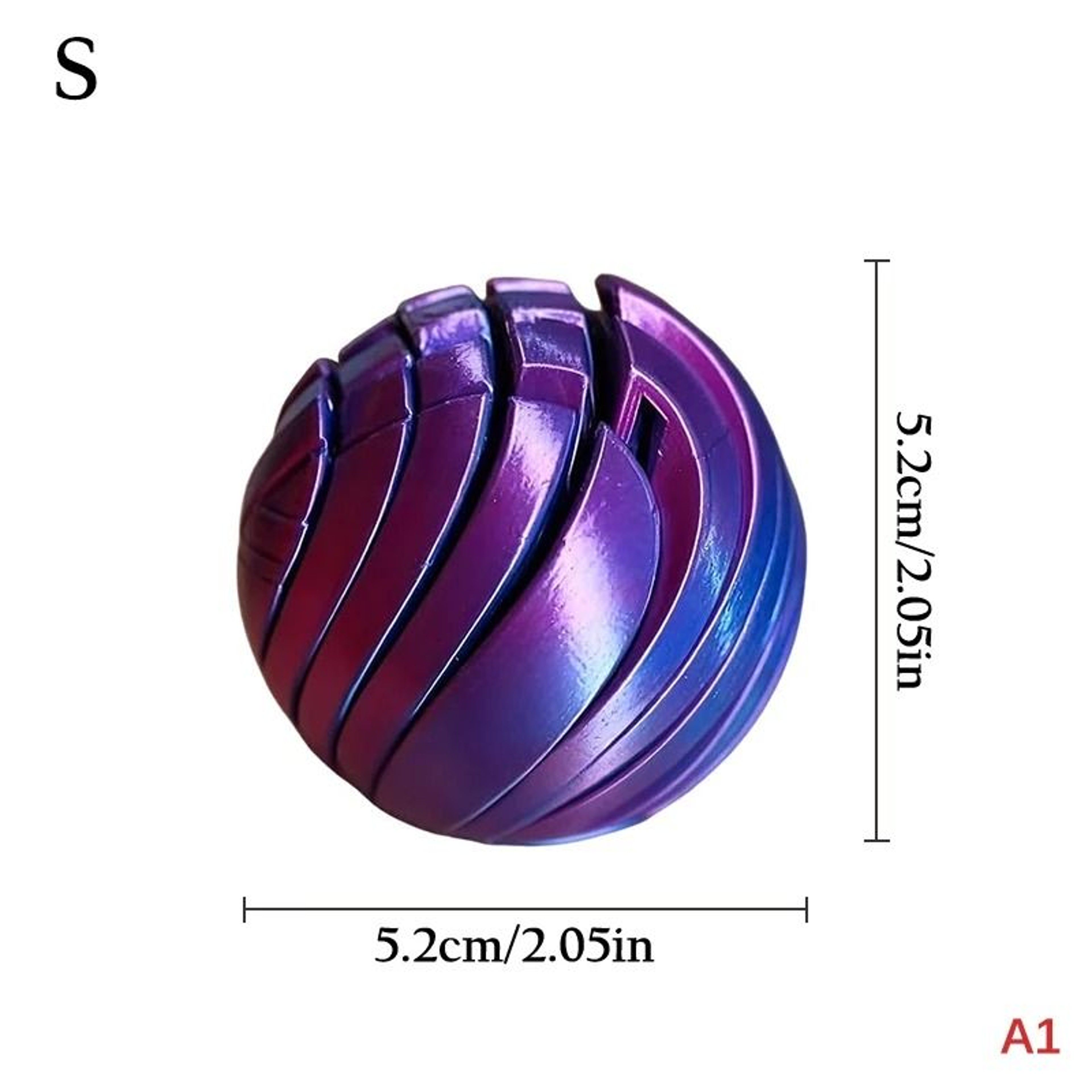 3D Rotating Slime Ball Fidget Toy Anxiety Relief Twistsphere 1