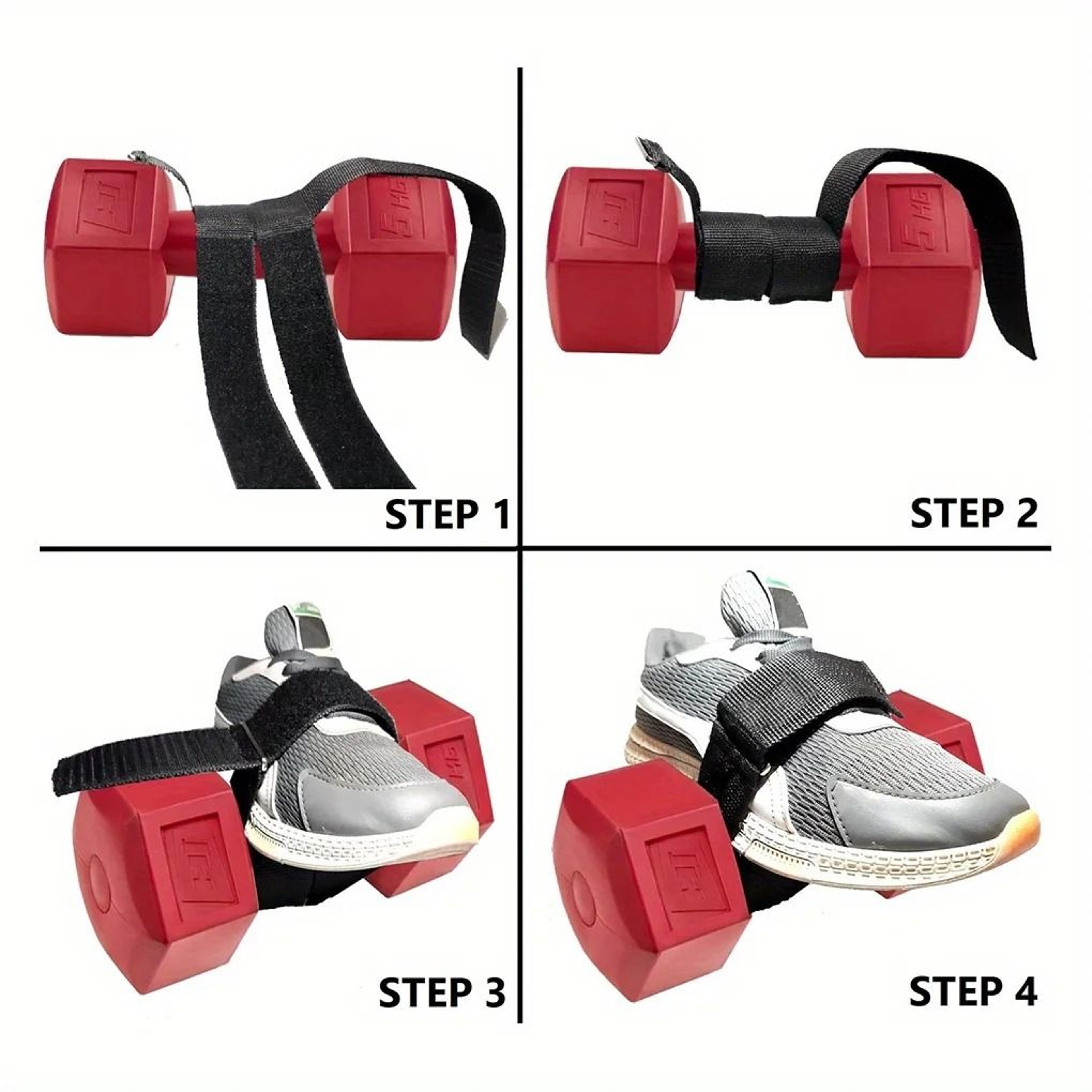 Shin Splint Relief Strap Adjustable Calf Strength Training Support 2