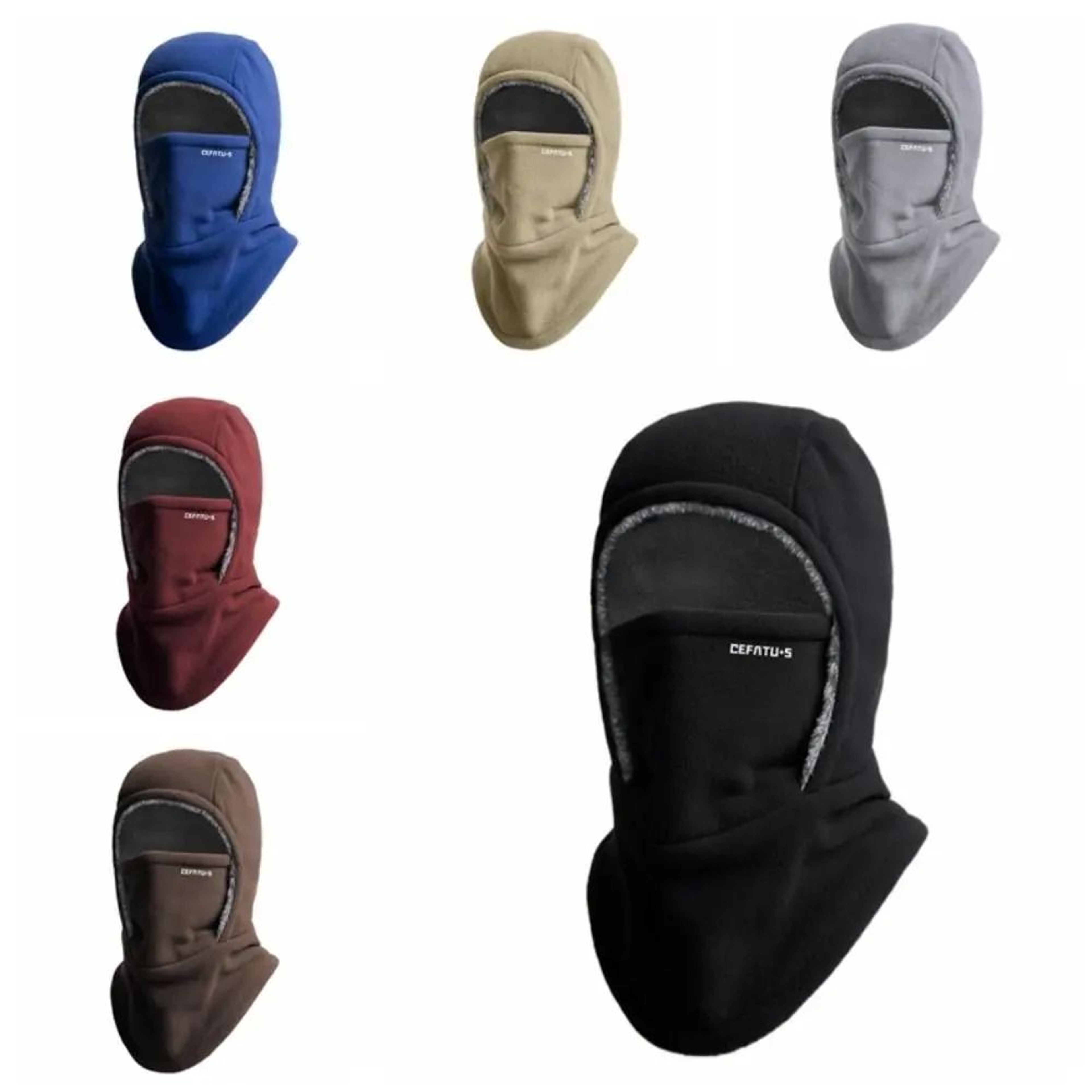 Thermal Fleece Balaclava Windproof Cycling And Ski Cap 0